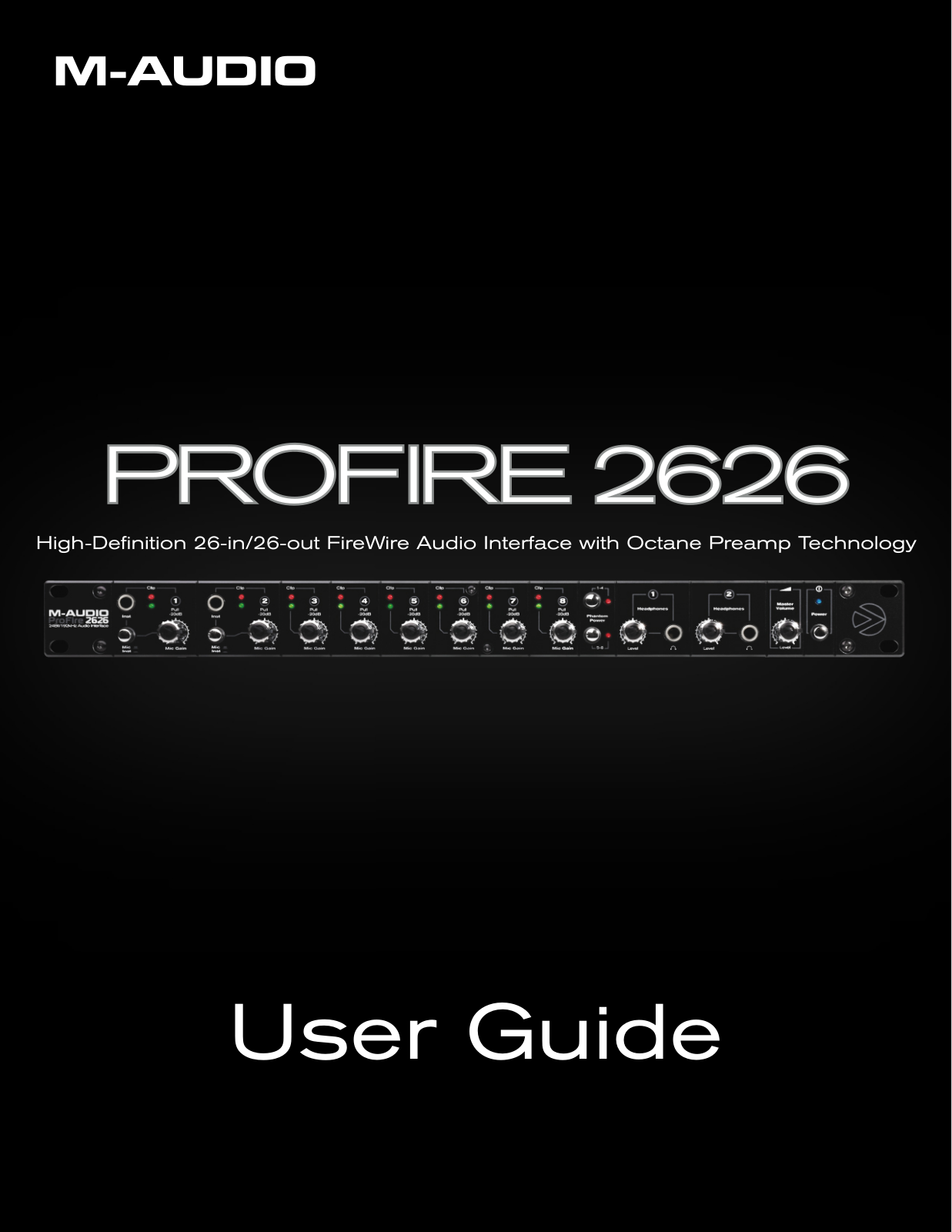 M-Audio PROFIRE 2626 User Manual 2