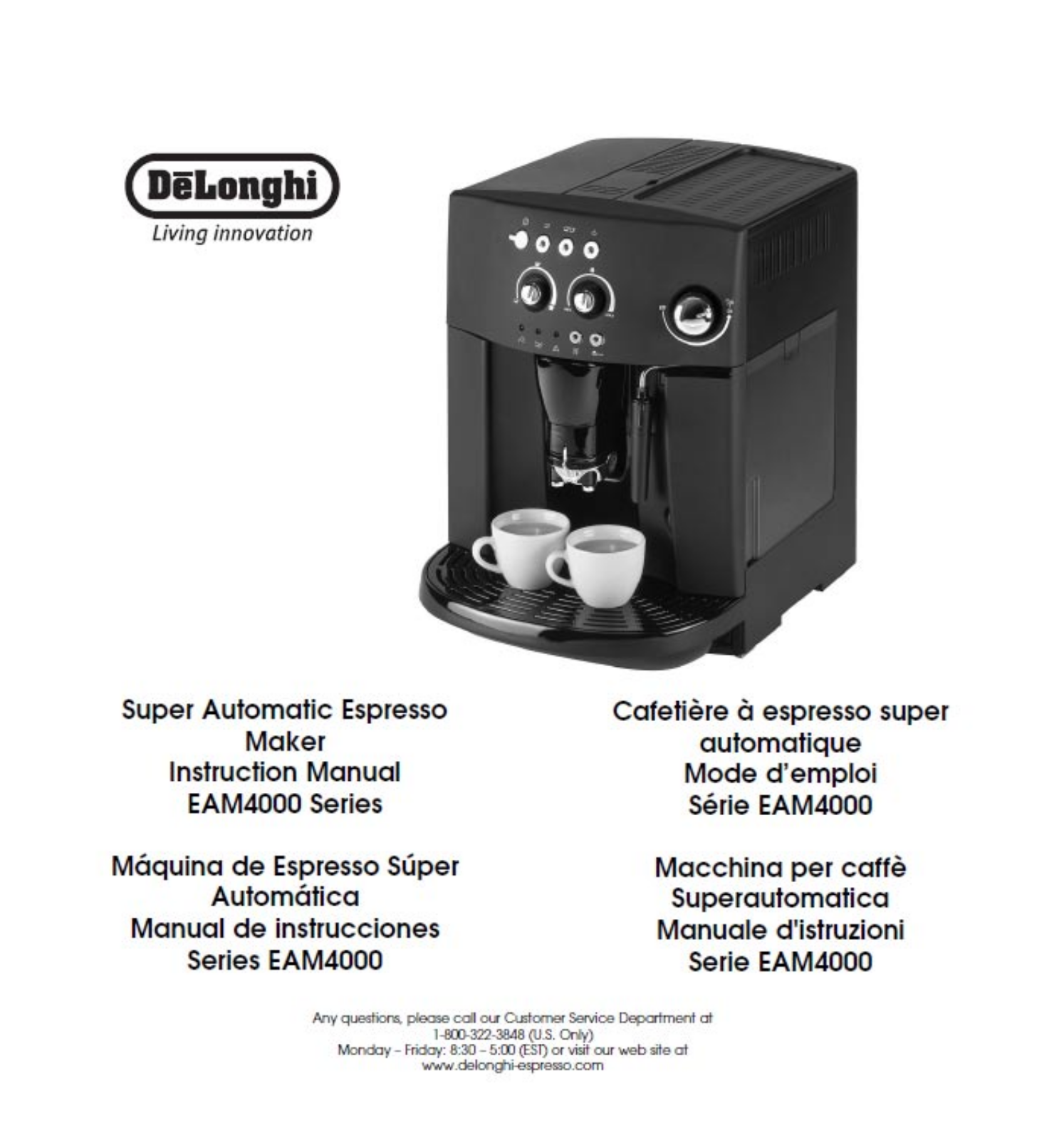 Delonghi Eam.4000b Owner's Manual