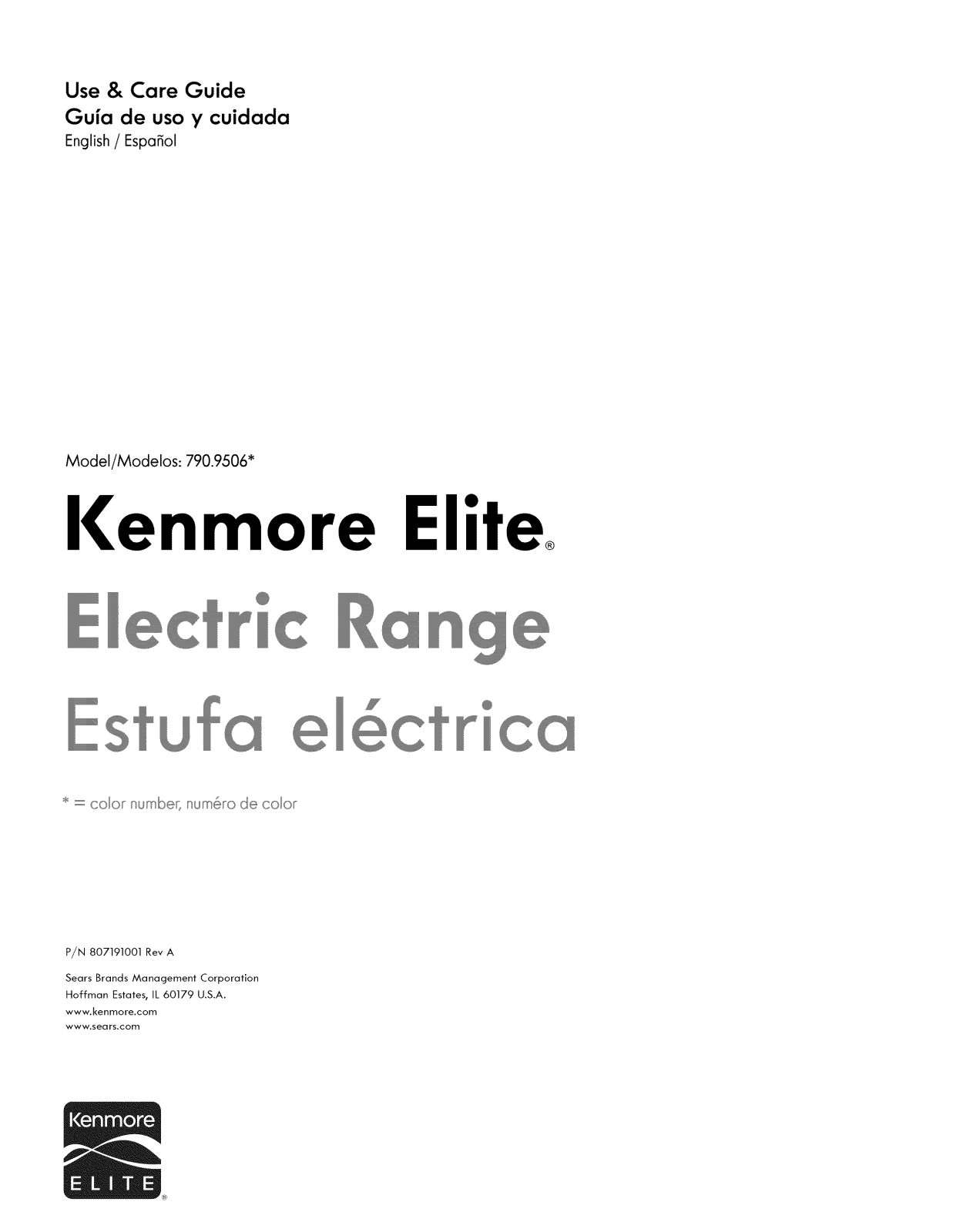 Kenmore Elite 79095062310, 79095069310, 79095063313, 79095063312, 79095063311 Owner’s Manual - ManualMachine.com