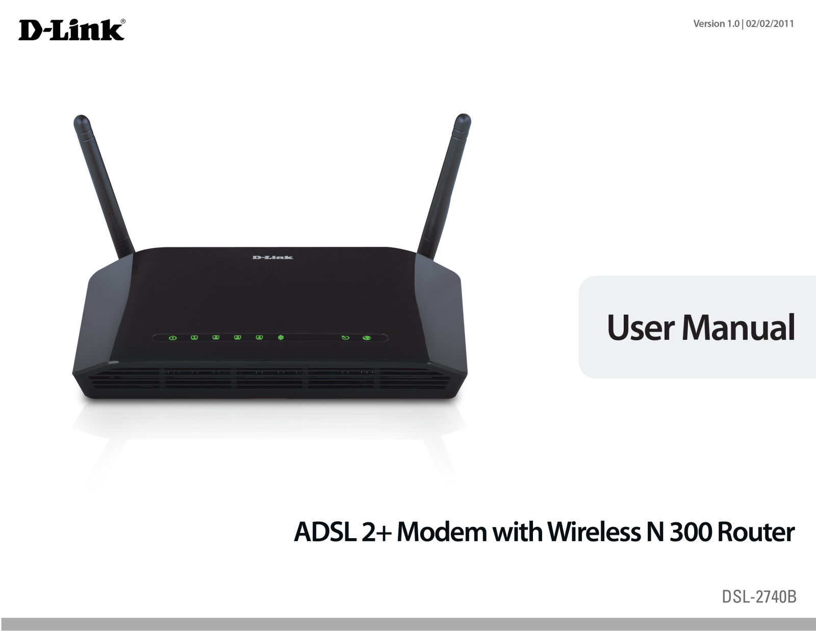 D-Link DSL-2740B User Guide