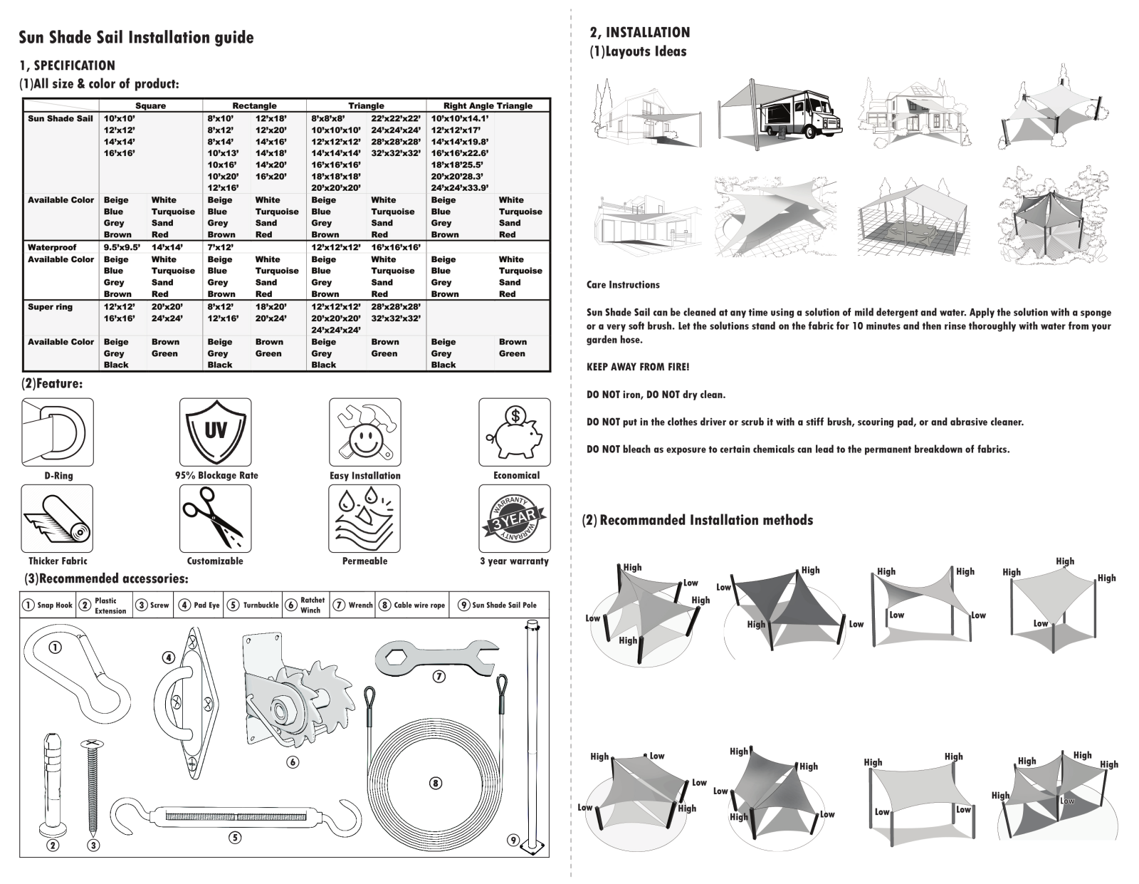 ColourTree CUOR1009 Installation & Assembly - ManualMachine.com