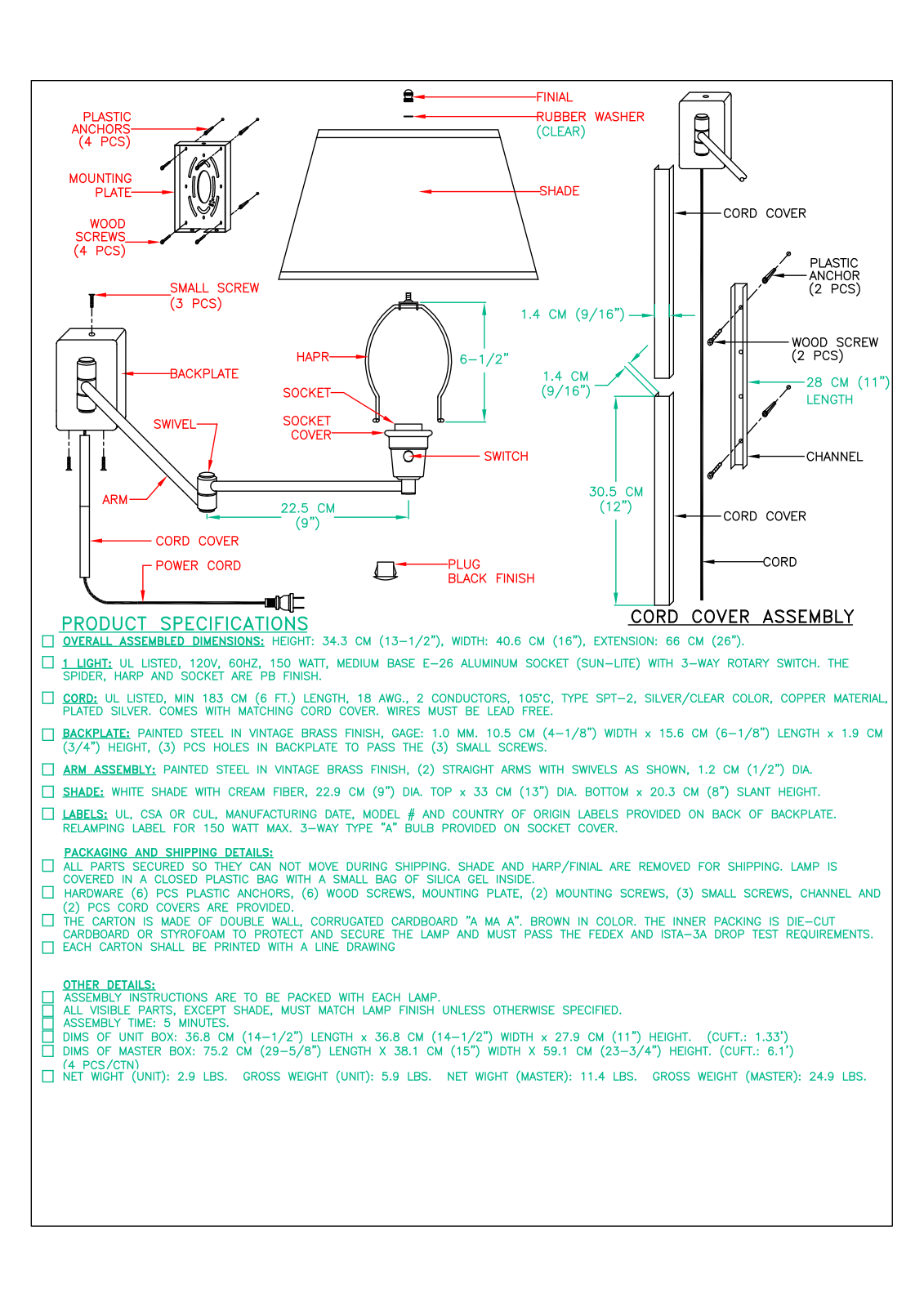 Alcott Hill W004951192 Installation & Assembly - ManualMachine.com
