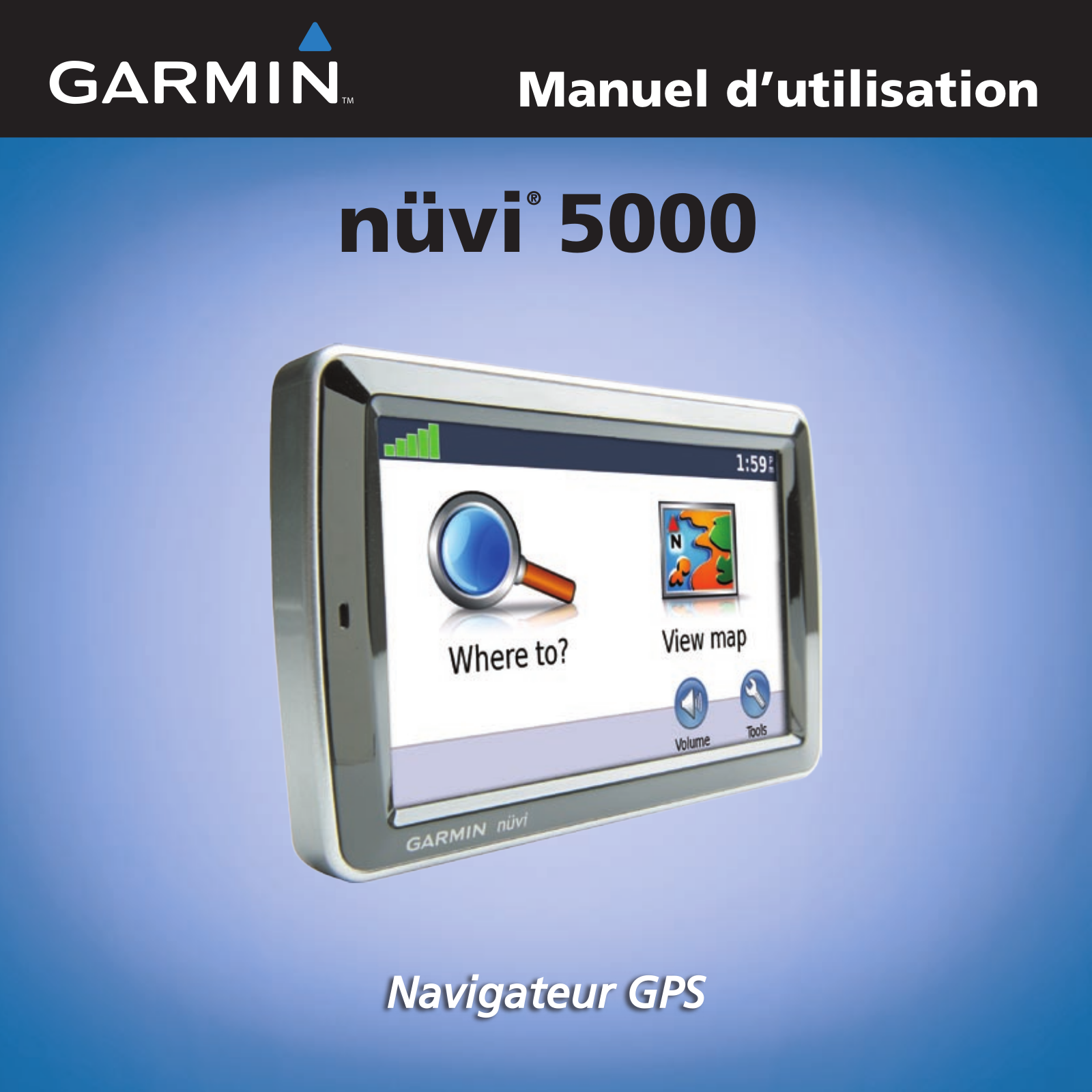 GARMIN 5000 Instruction Manual