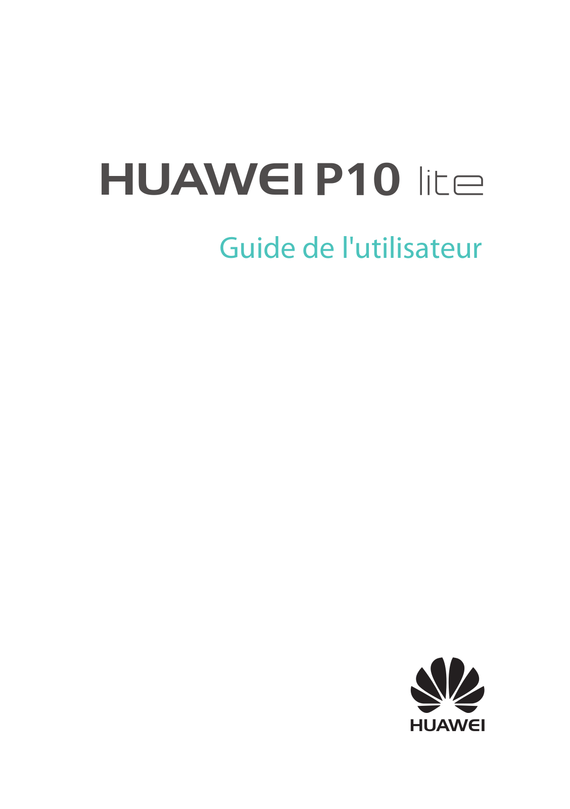 HUAWEI P10 Lite Instruction Manual