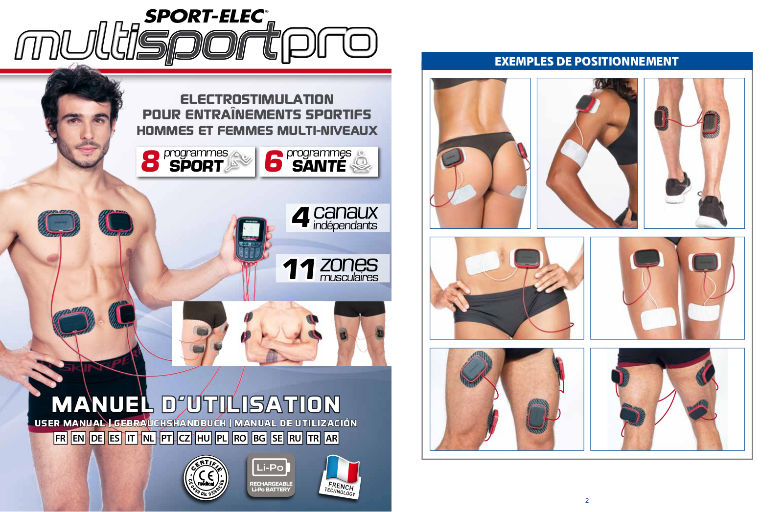 Sport Elec Multisport Pro User Manual