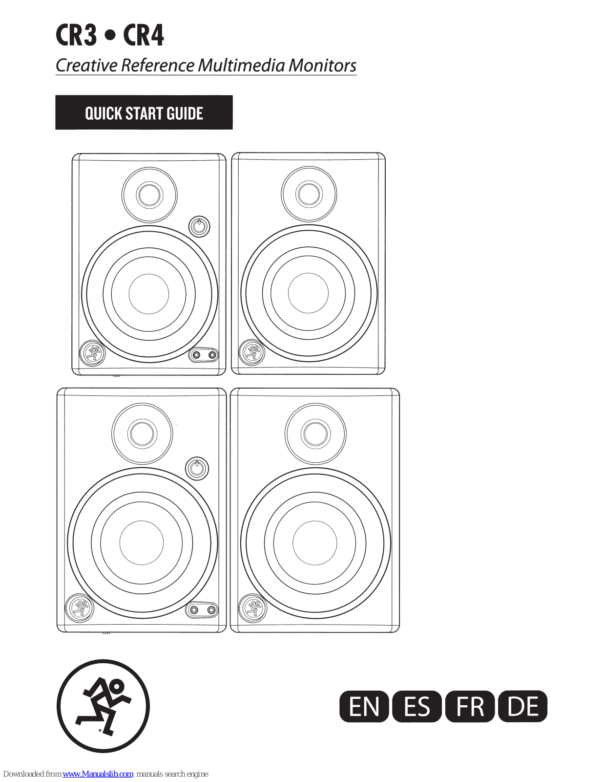 LOUD Technologies CR3, CR4 Quick Start Manual - ManualMachine.com