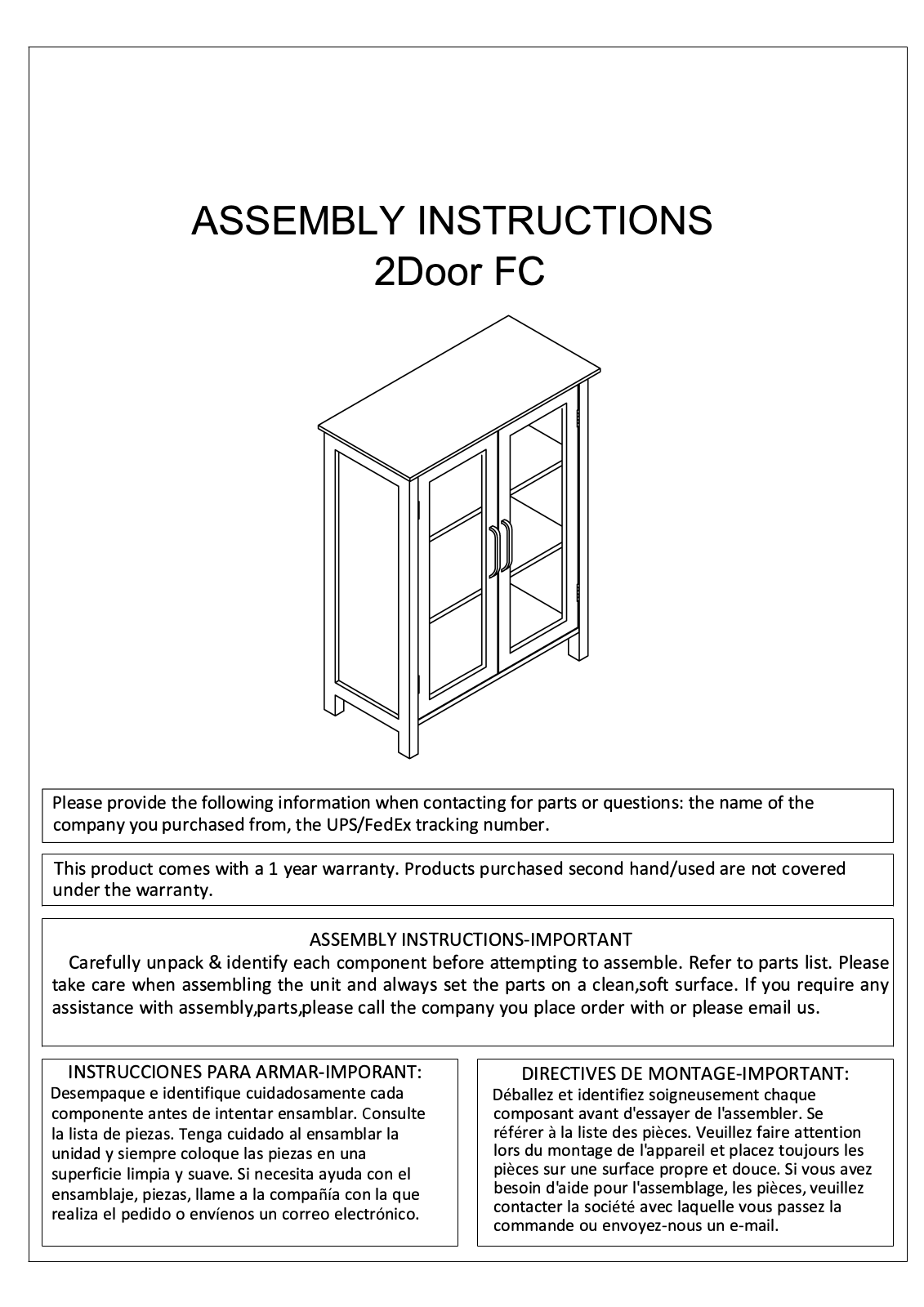 Greyleigh™ W007029792 Installation & Assembly - ManualMachine.com