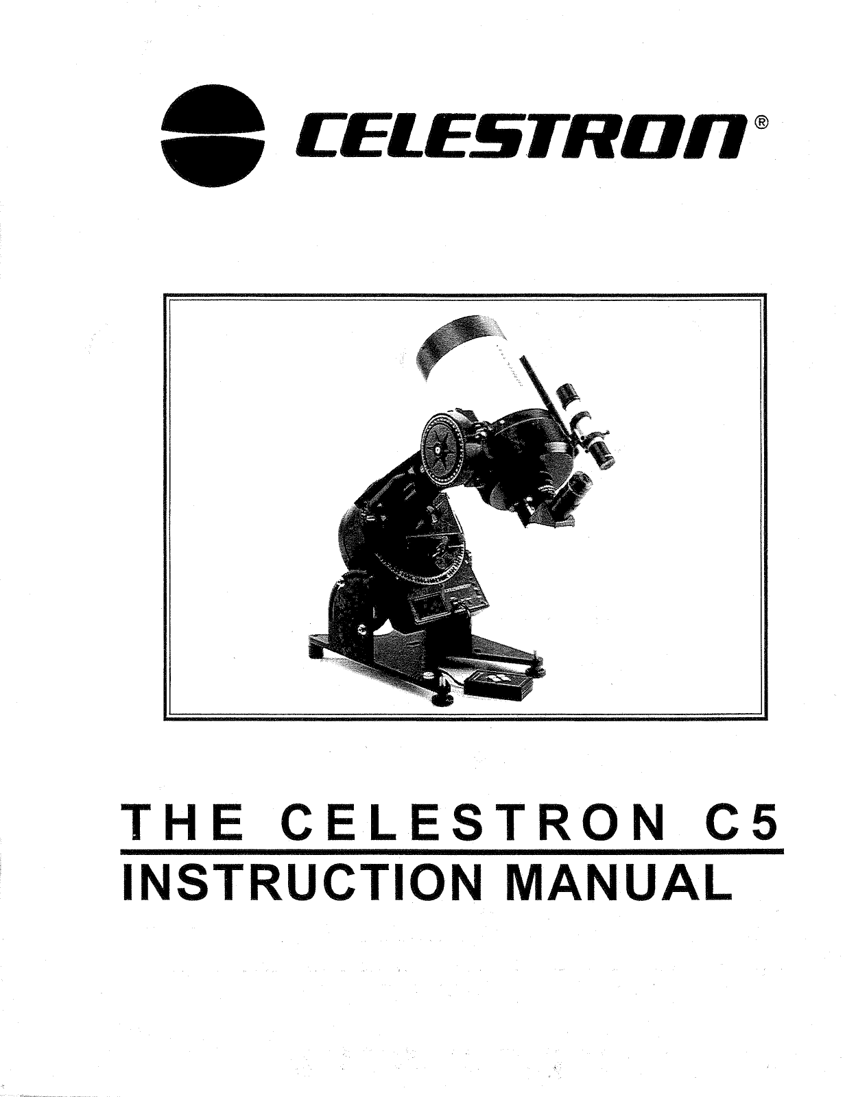 Celestron C5 User Manual