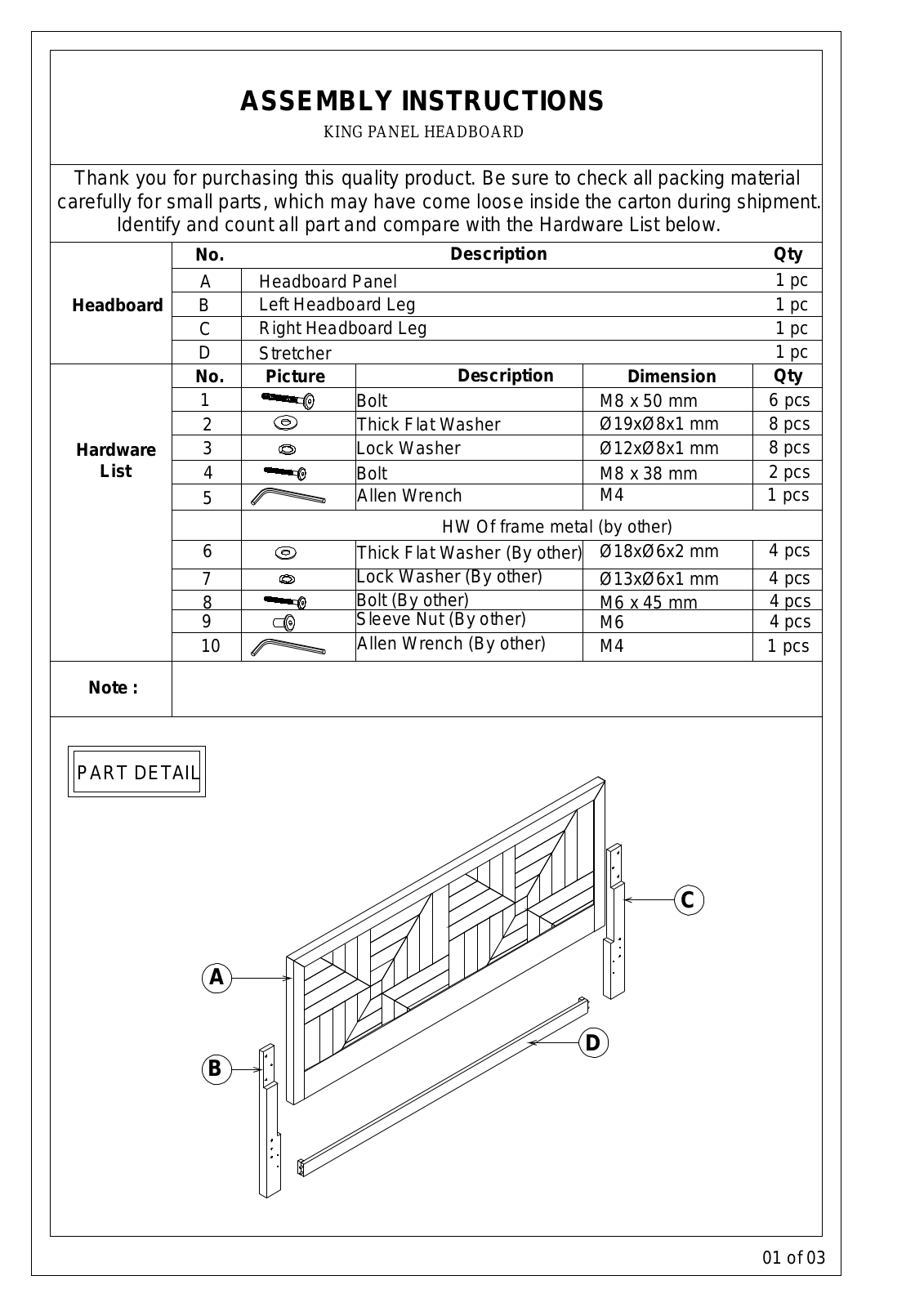Foundstone PLHM1044 Installation & Assembly - ManualMachine.com