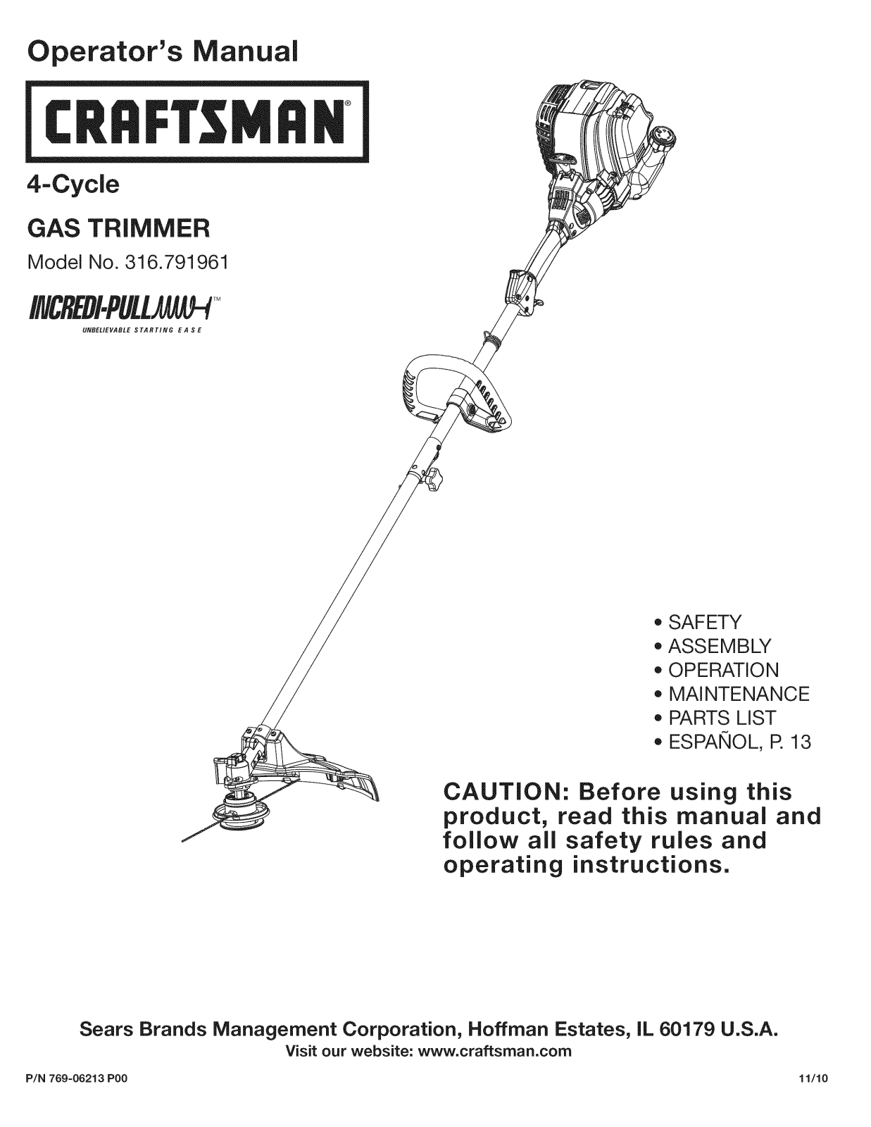 MTD 41CD586C799, 01642695-9 Owner’s Manual