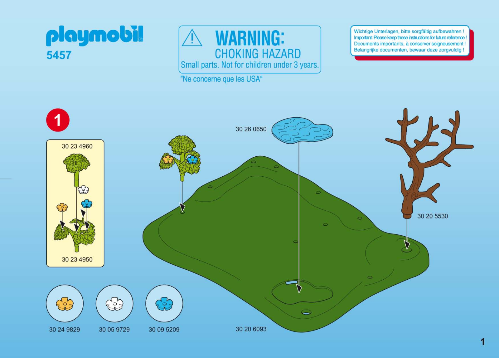 Playmobil 5457 Instructions