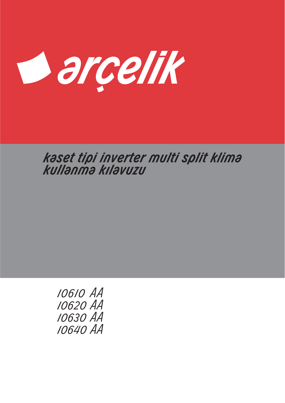 Lg 10610 AA, 10620 AA, 10630 AA, 10640 AA User Manual