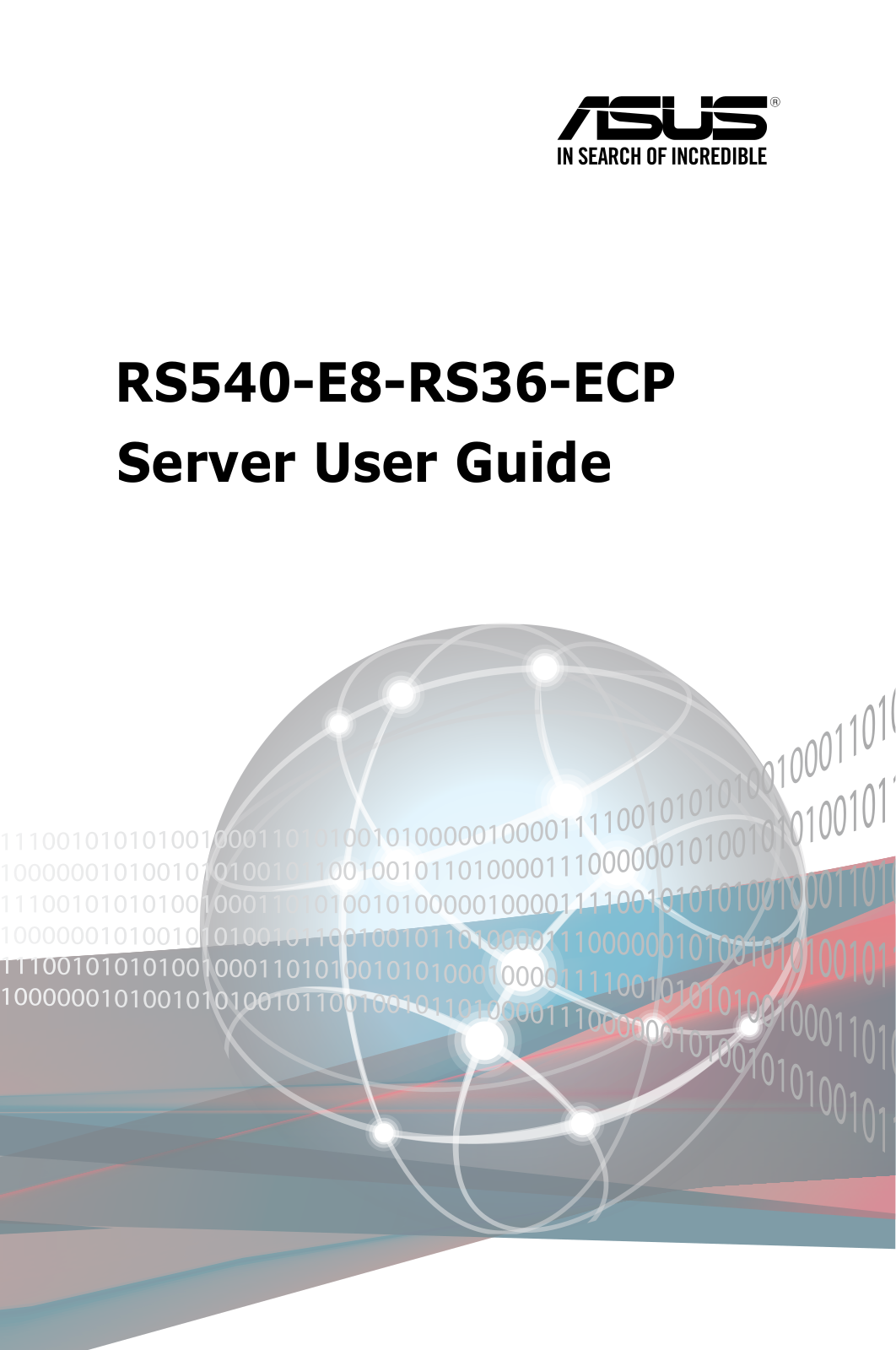 Asus RS540-E8-RS36-ECP User’s Manual