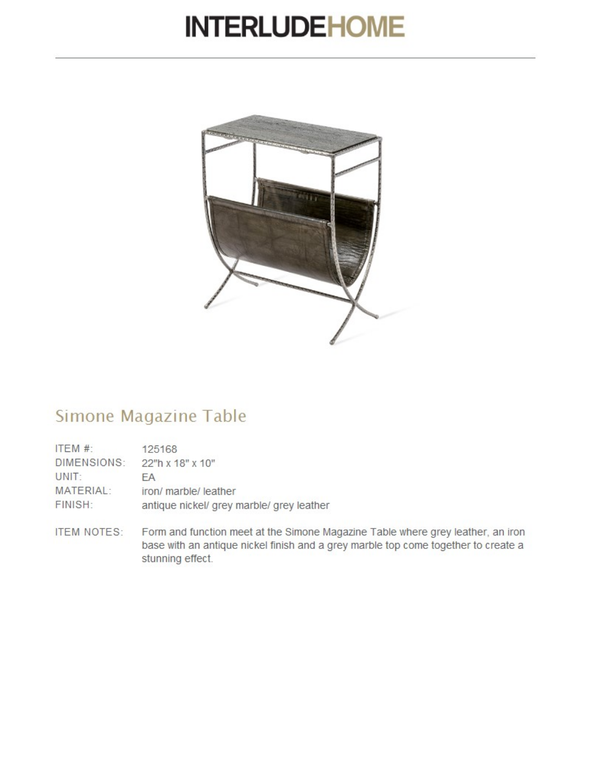 Interlude ILH1992 Specifications - ManualMachine.com