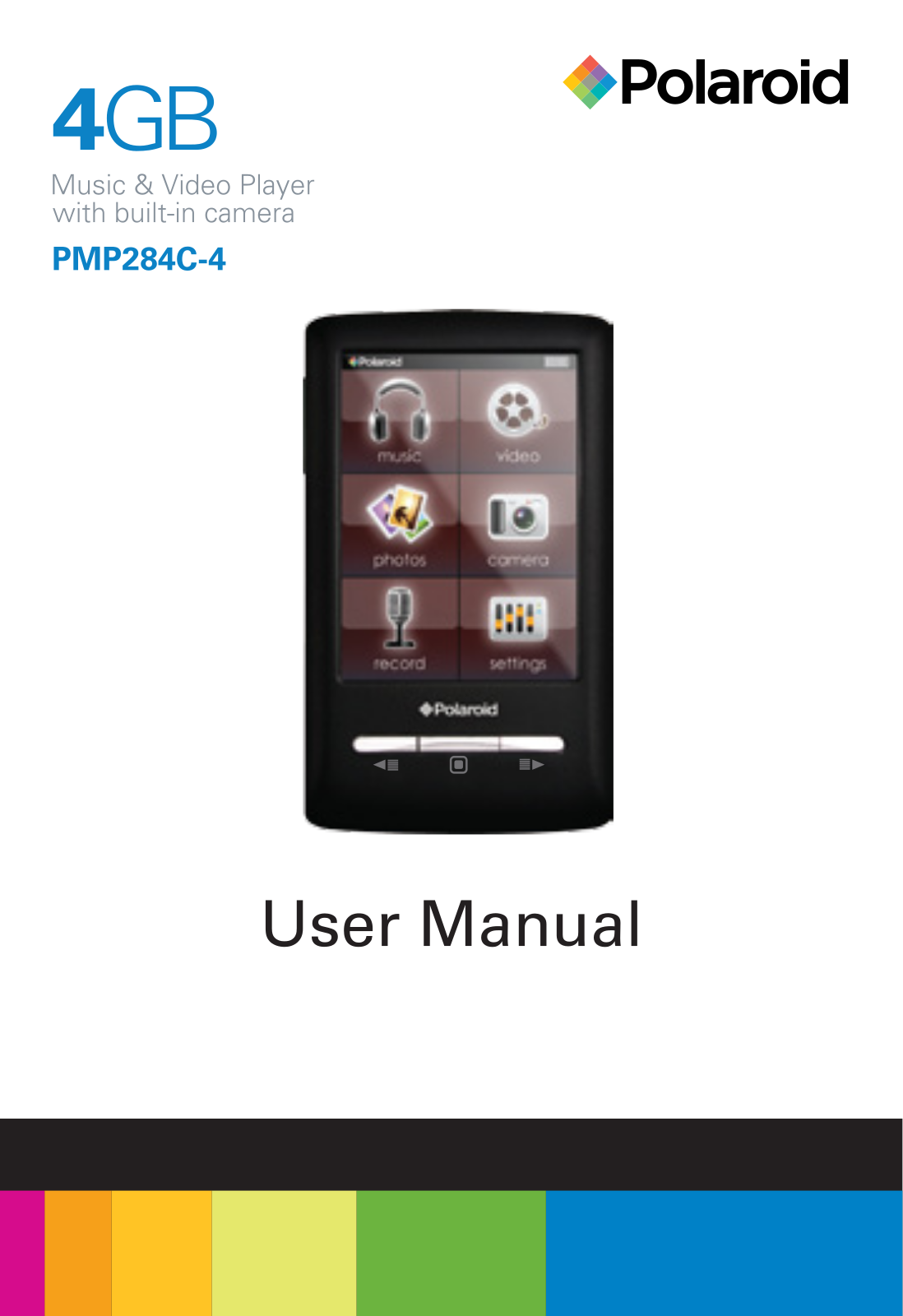 Polaroid PMP284C-4 User Manual