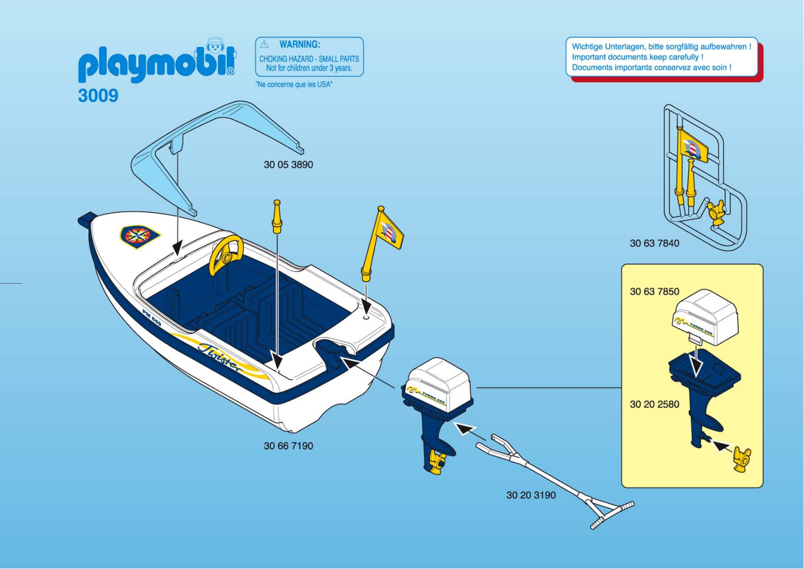 Playmobil 3009 Instructions