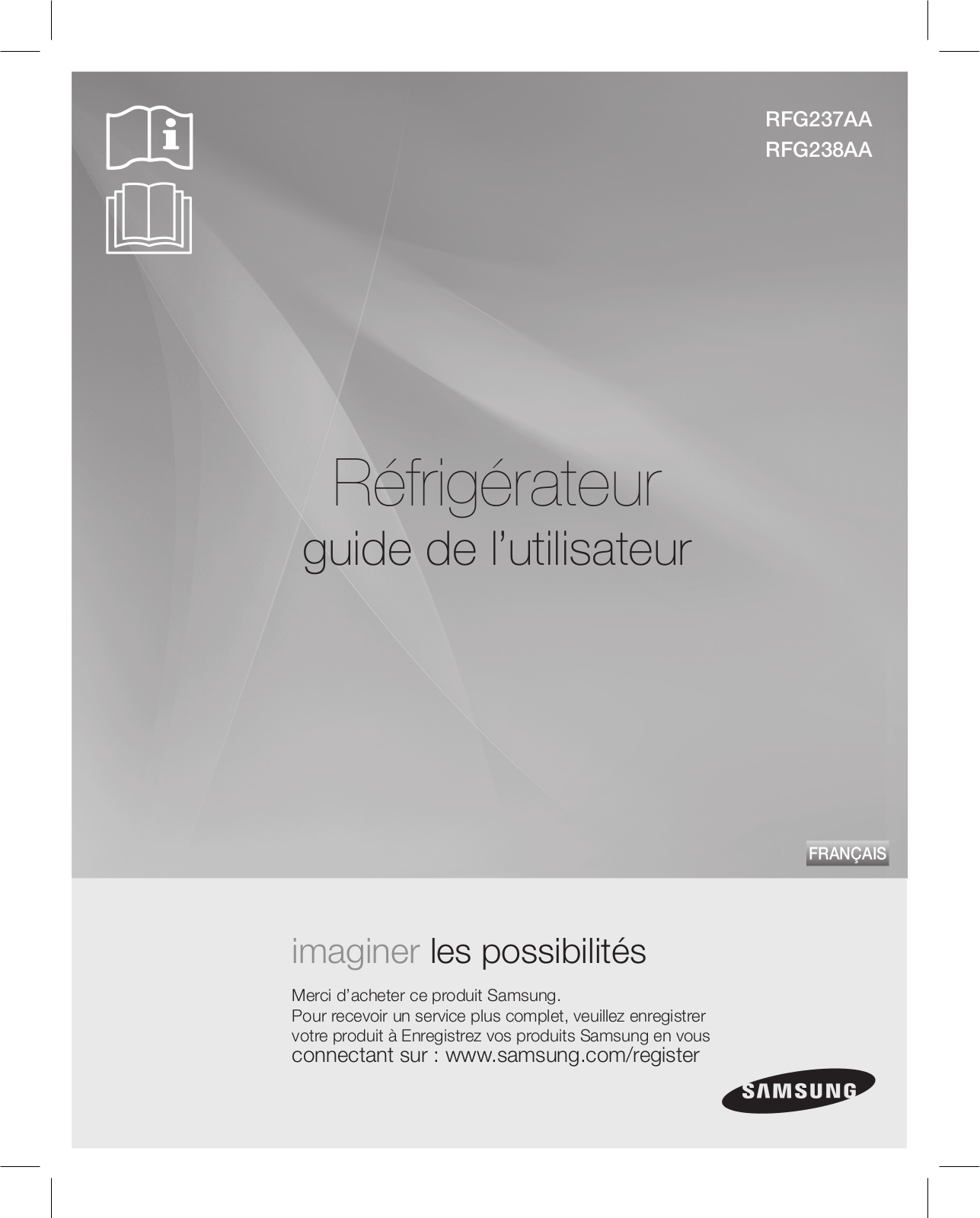 Samsung RFG237ACRS User Manual