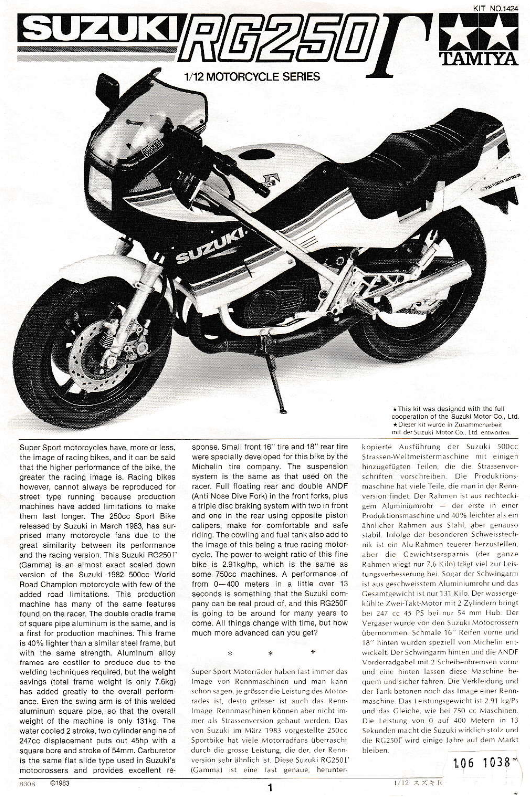 Tamiya 14024 User guide - ManualMachine.com
