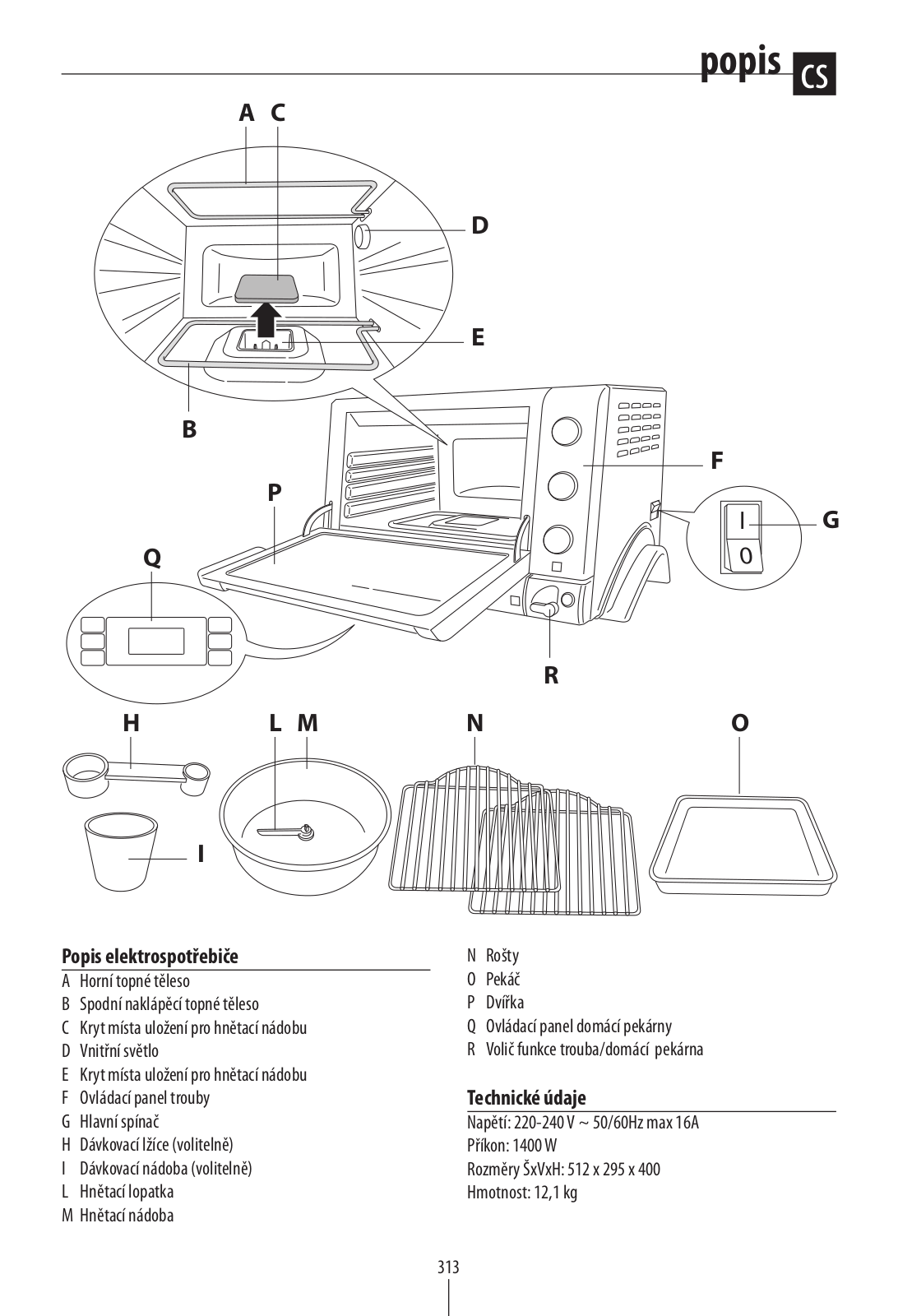 Delonghi EOB 2071 User Manual