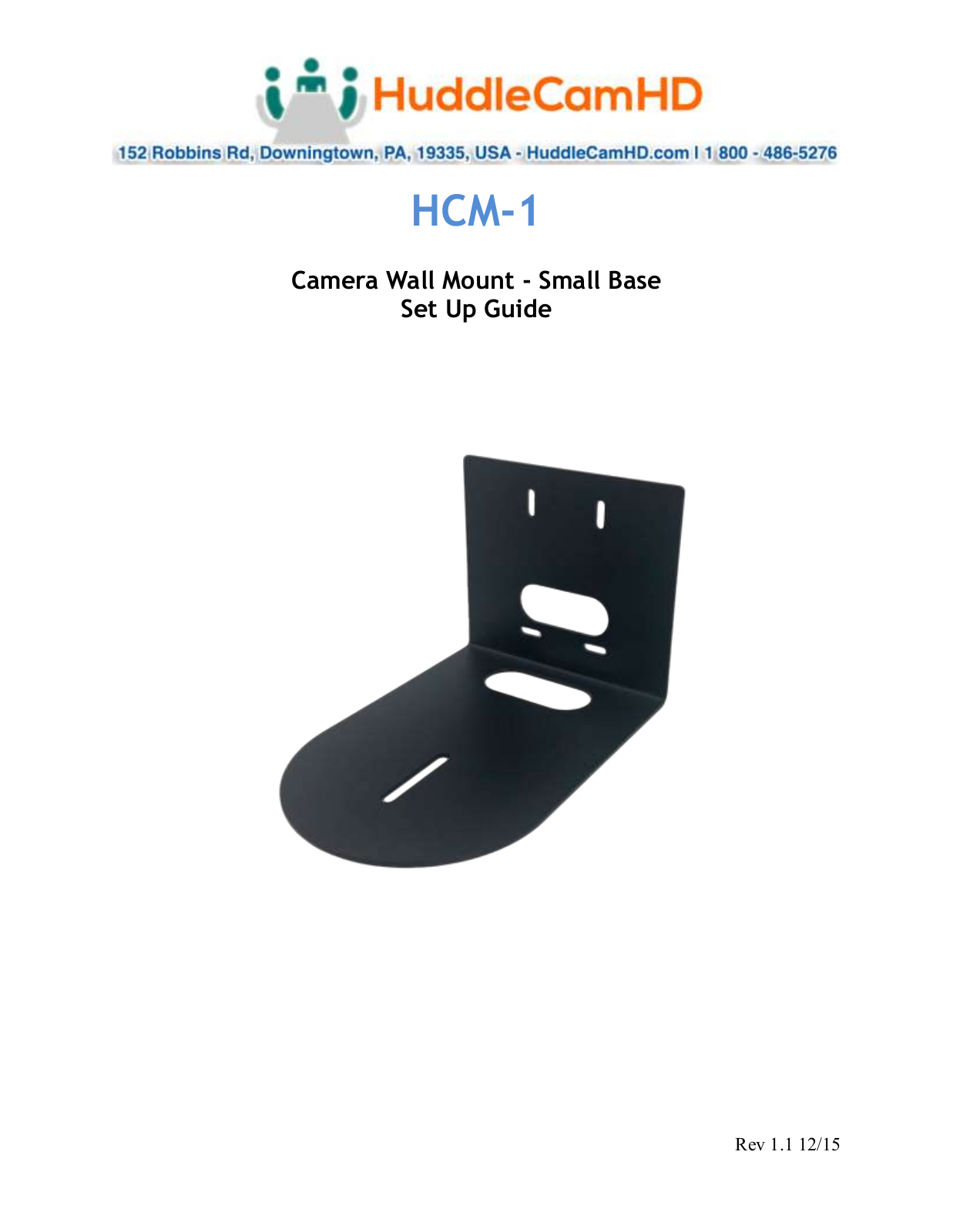 HuddleCamHD HCM-1 User guide - ManualMachine.com