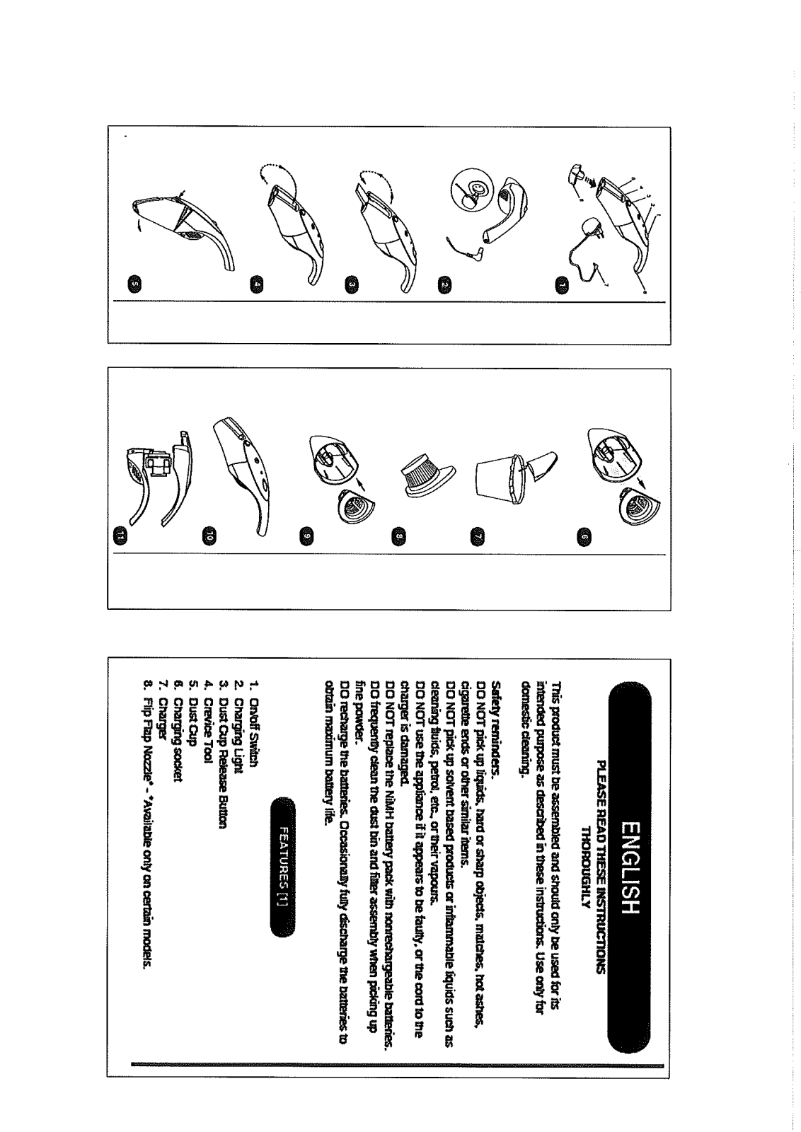 Hoover S40TDS User Manual