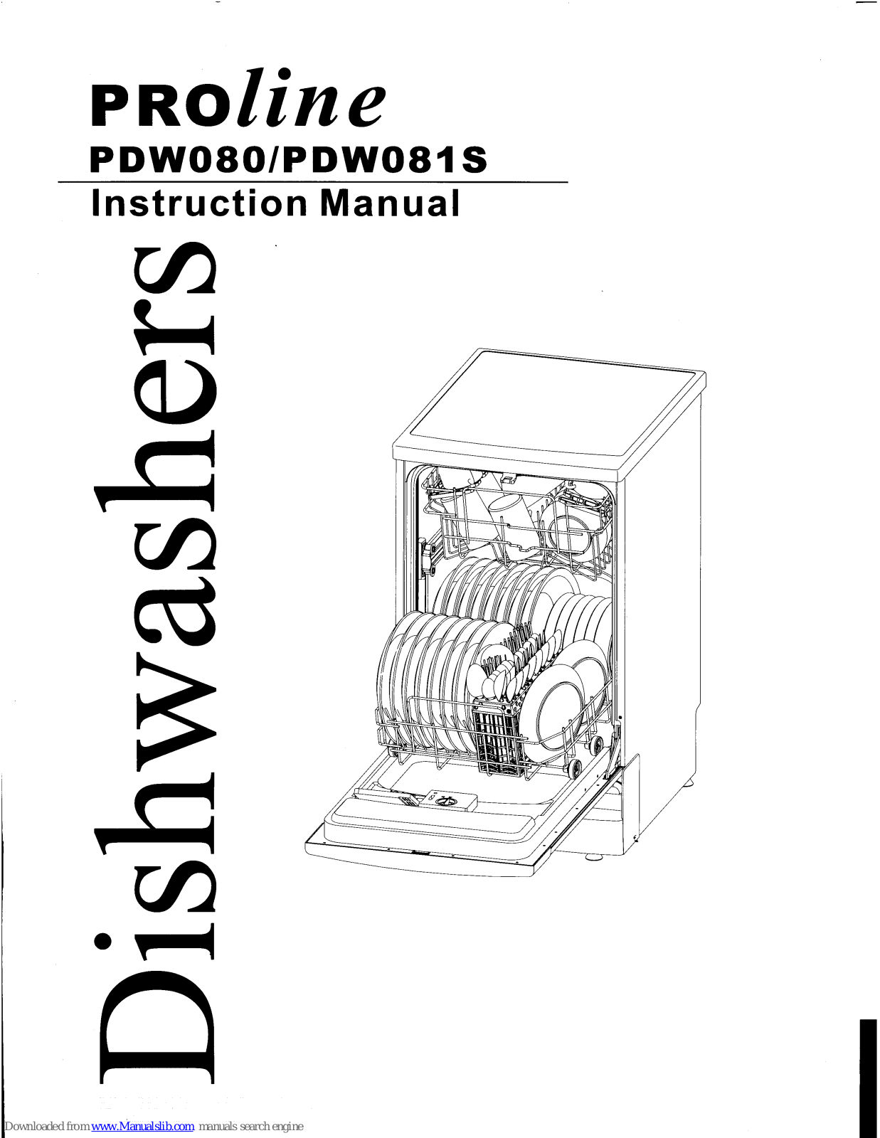 Proline PDW080, PDW081S Instruction Manual