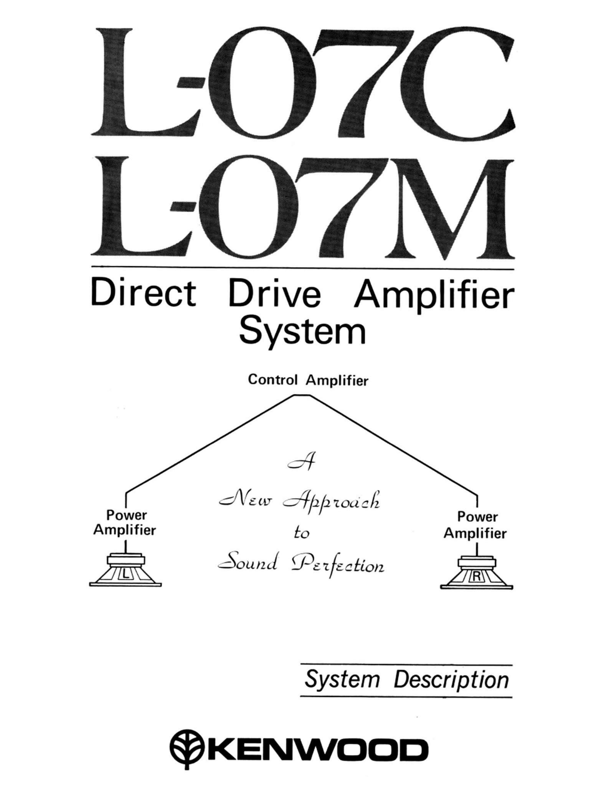 Kenwood L-07-C, L-07-M Brochure