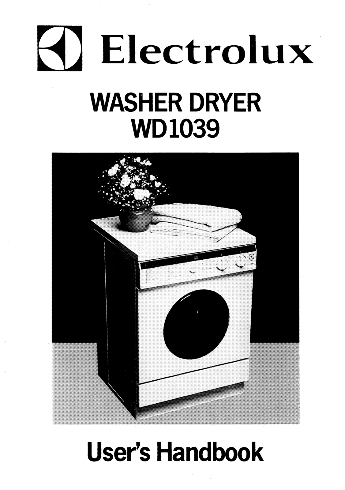 Electrolux WD1039 User Manual