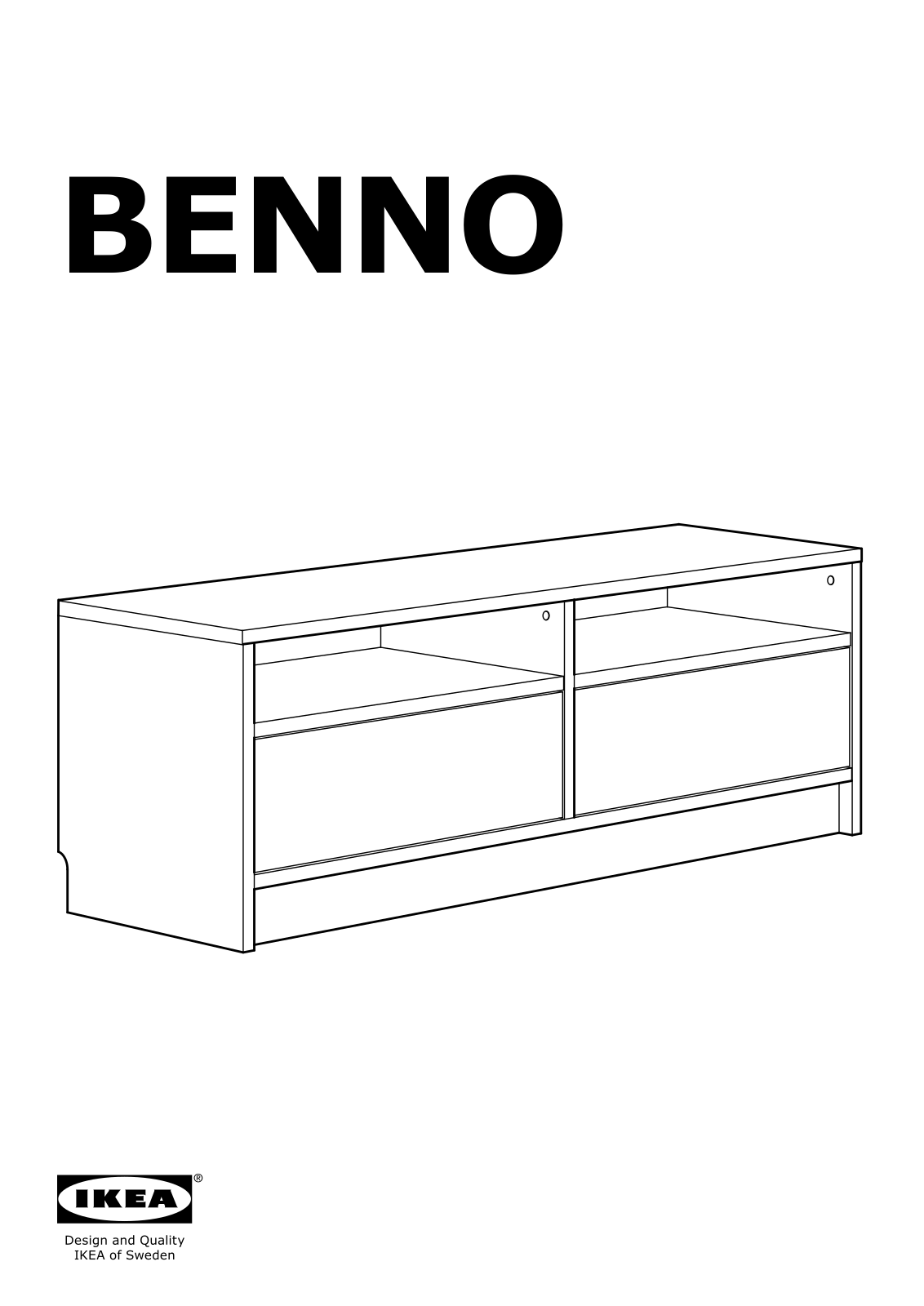 IKEA BENNO User Manual