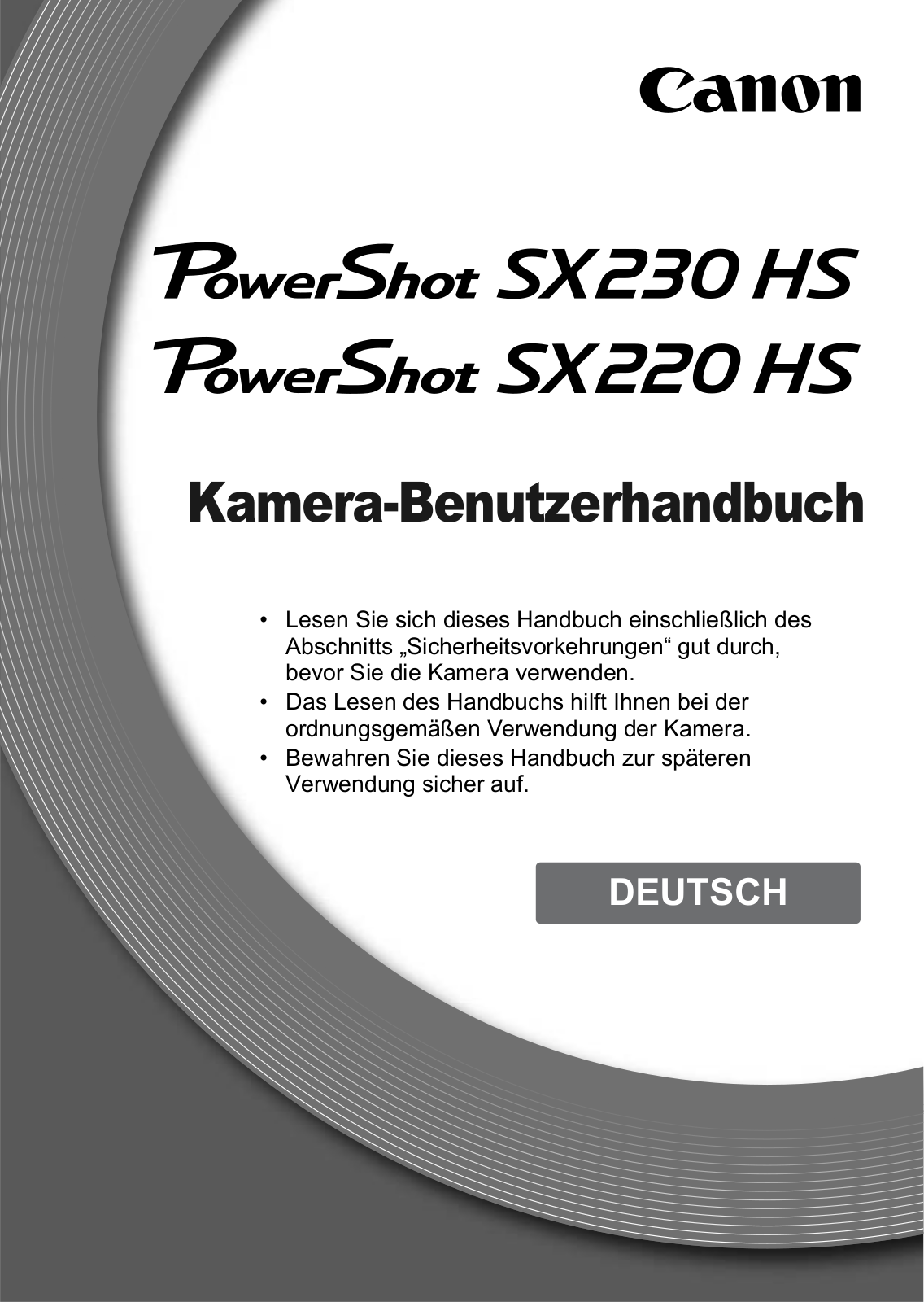 CANON SX220 HS User Manual