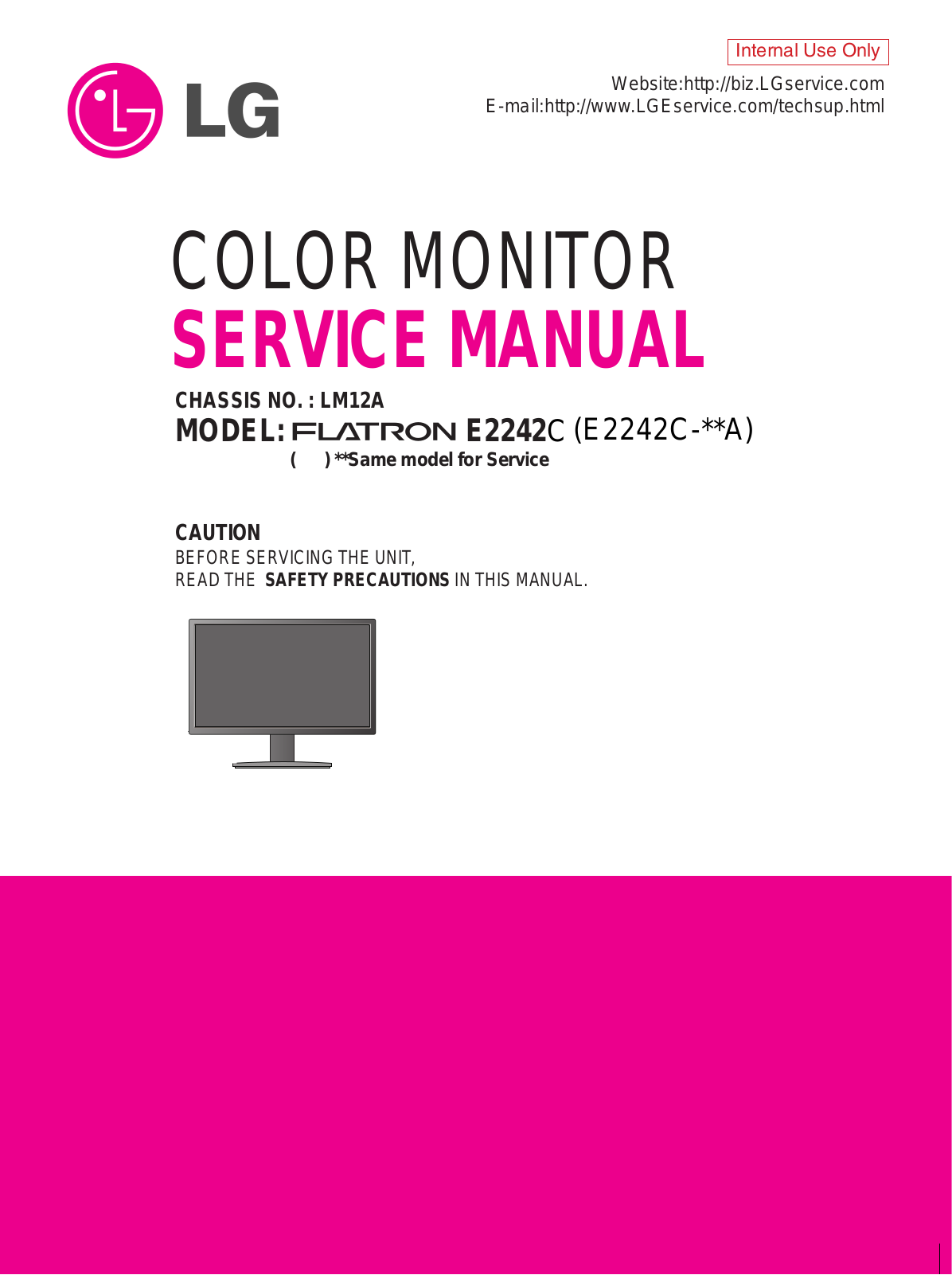 LG E2242C Service manual