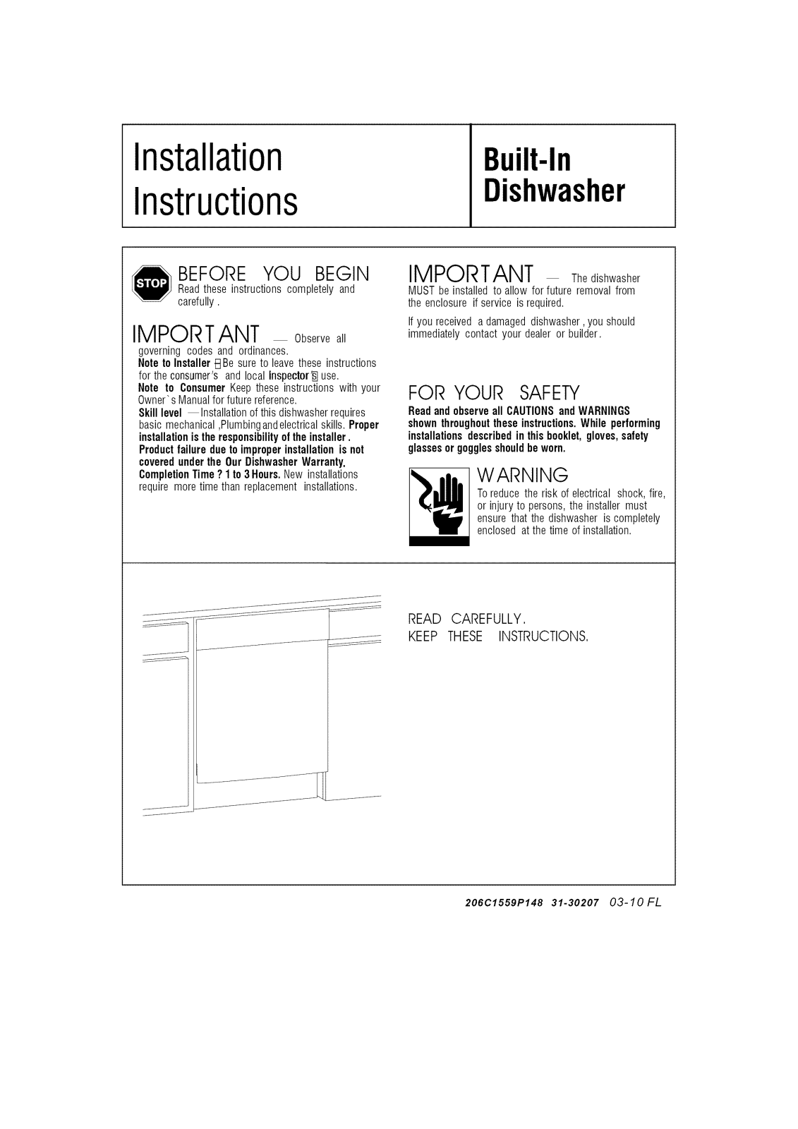 GE GHDA690P01BB, GHDA690P01WW, GHDA690P02BB, GHDA690P02WW, GHDA690P03BB Installation Guide - ManualMachine.com