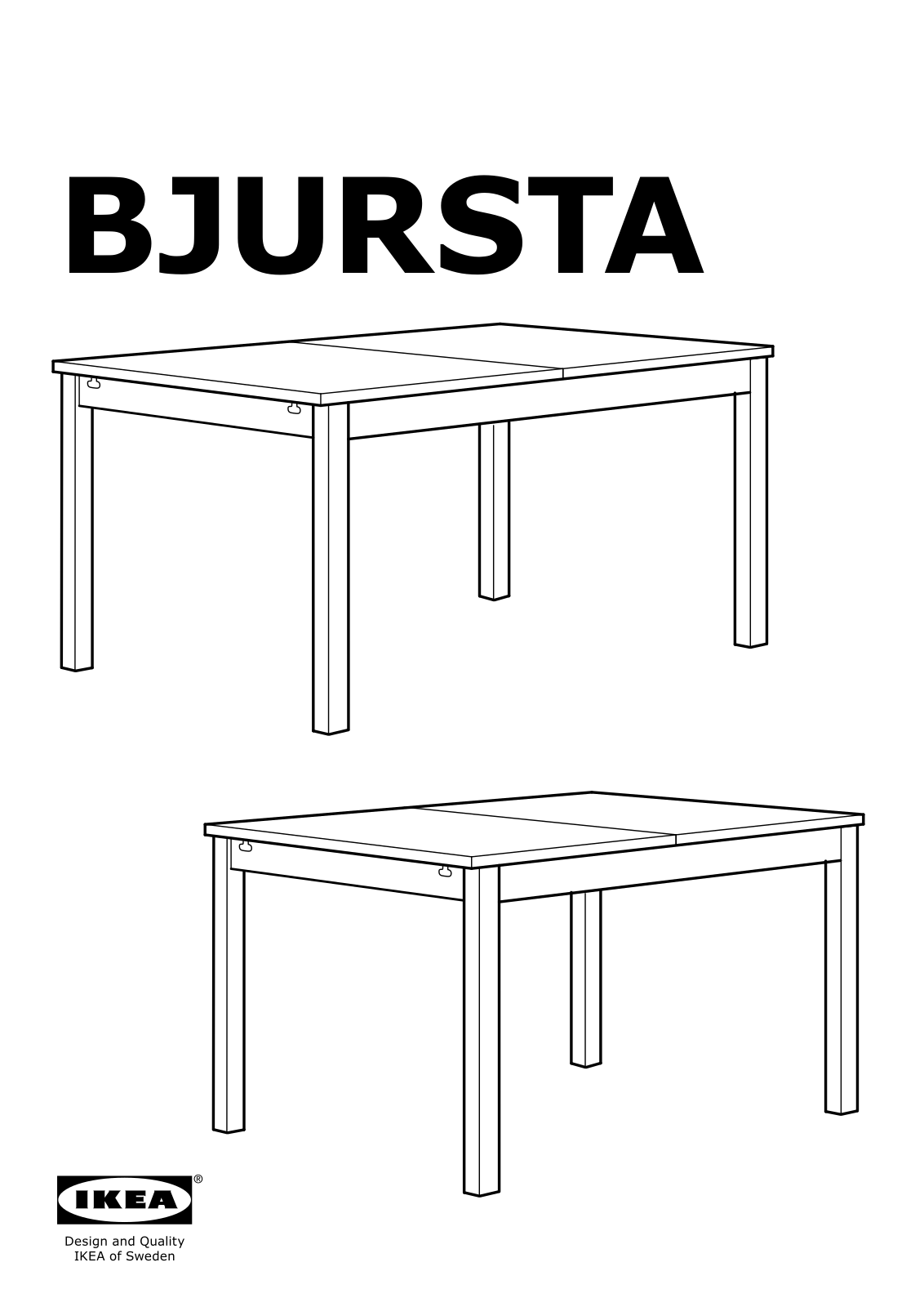 Ikea 70116262, S49917231, S49928263, S59014378, S69885559 Assembly instructions