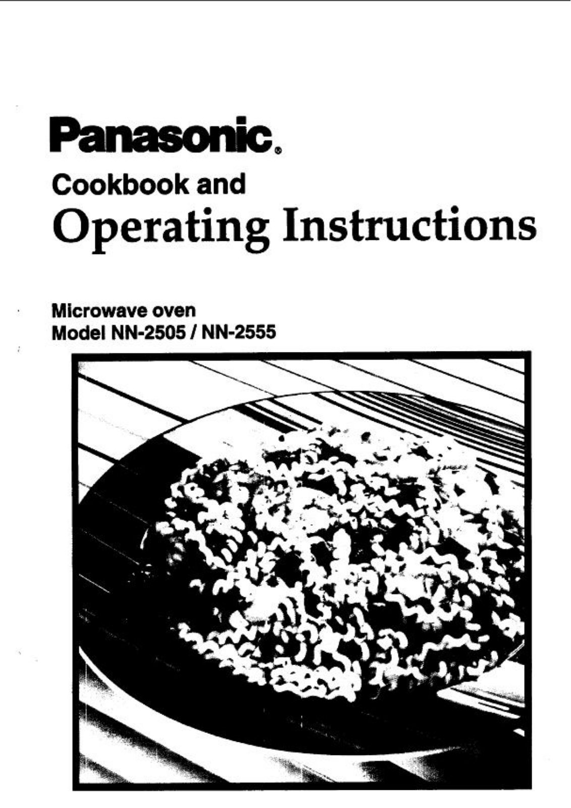 Panasonic NN-2555, NN-2505 User Manual