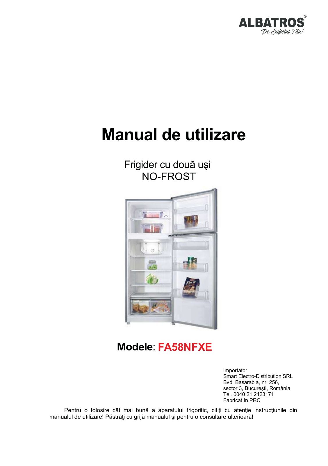 Albatros FA58NFXE User guide - ManualMachine.com