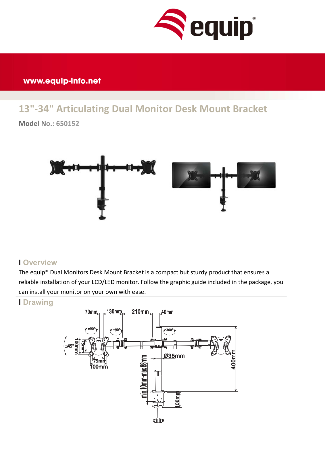 Equip 650152 User Manual - ManualMachine.com