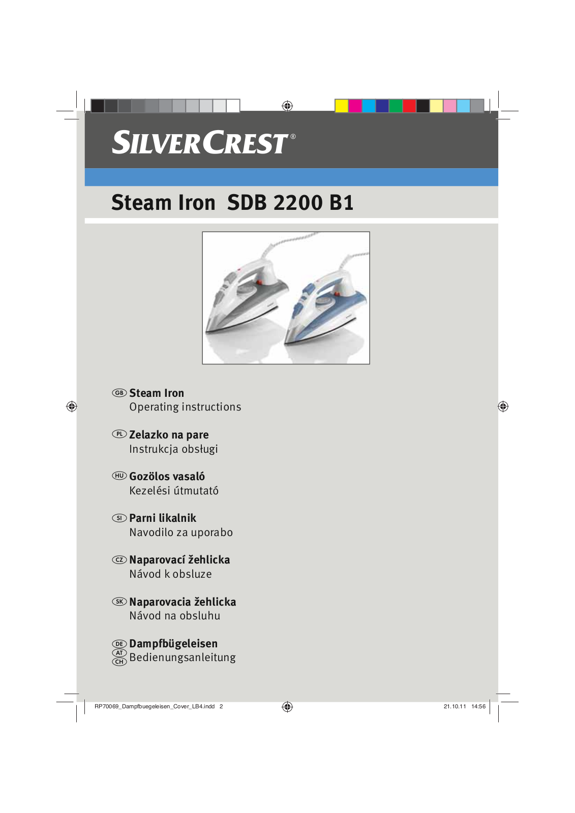 Silvercrest SDB 2200 B1 User Manual