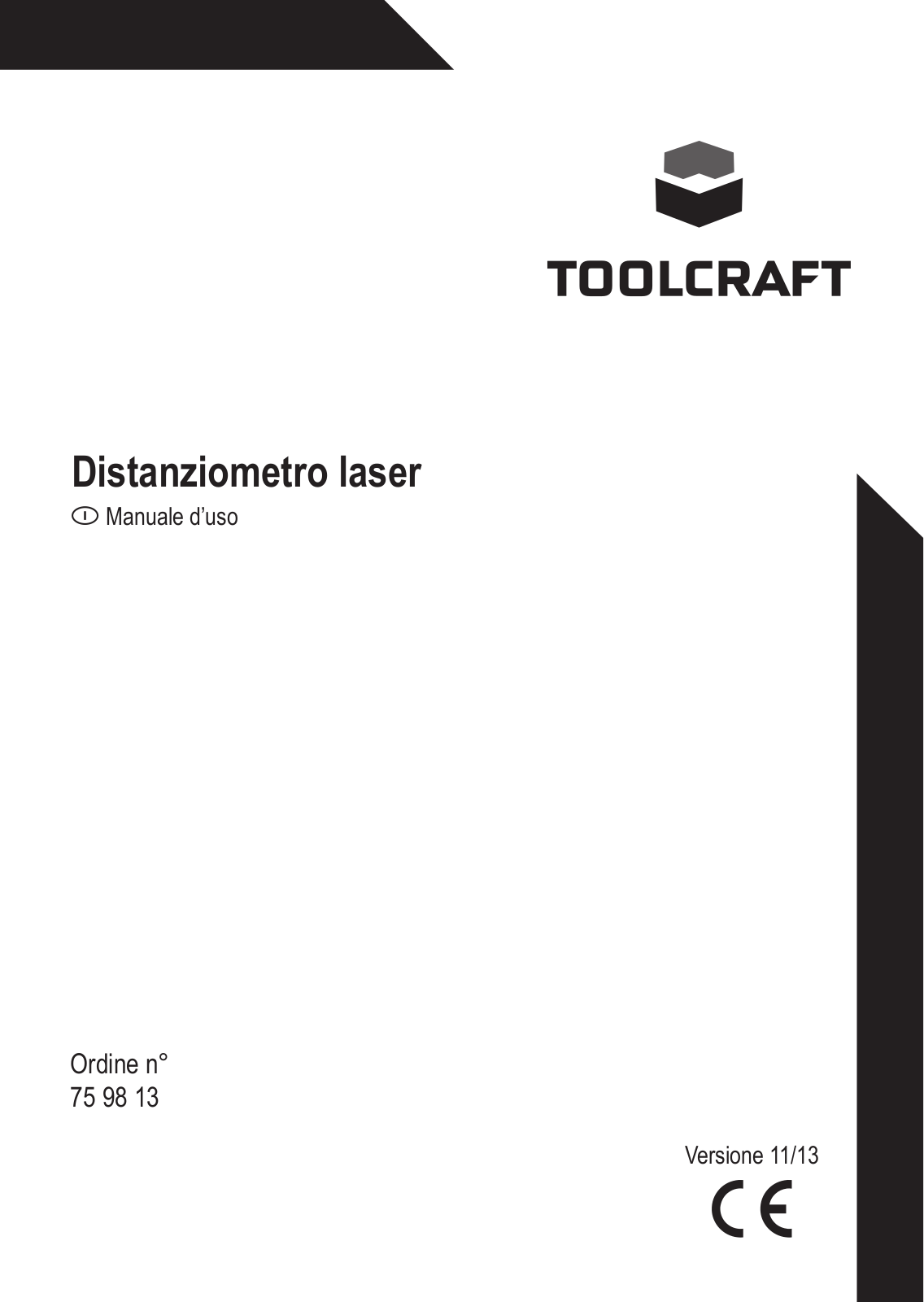 TOOLCRAFT LDM 30 User guide