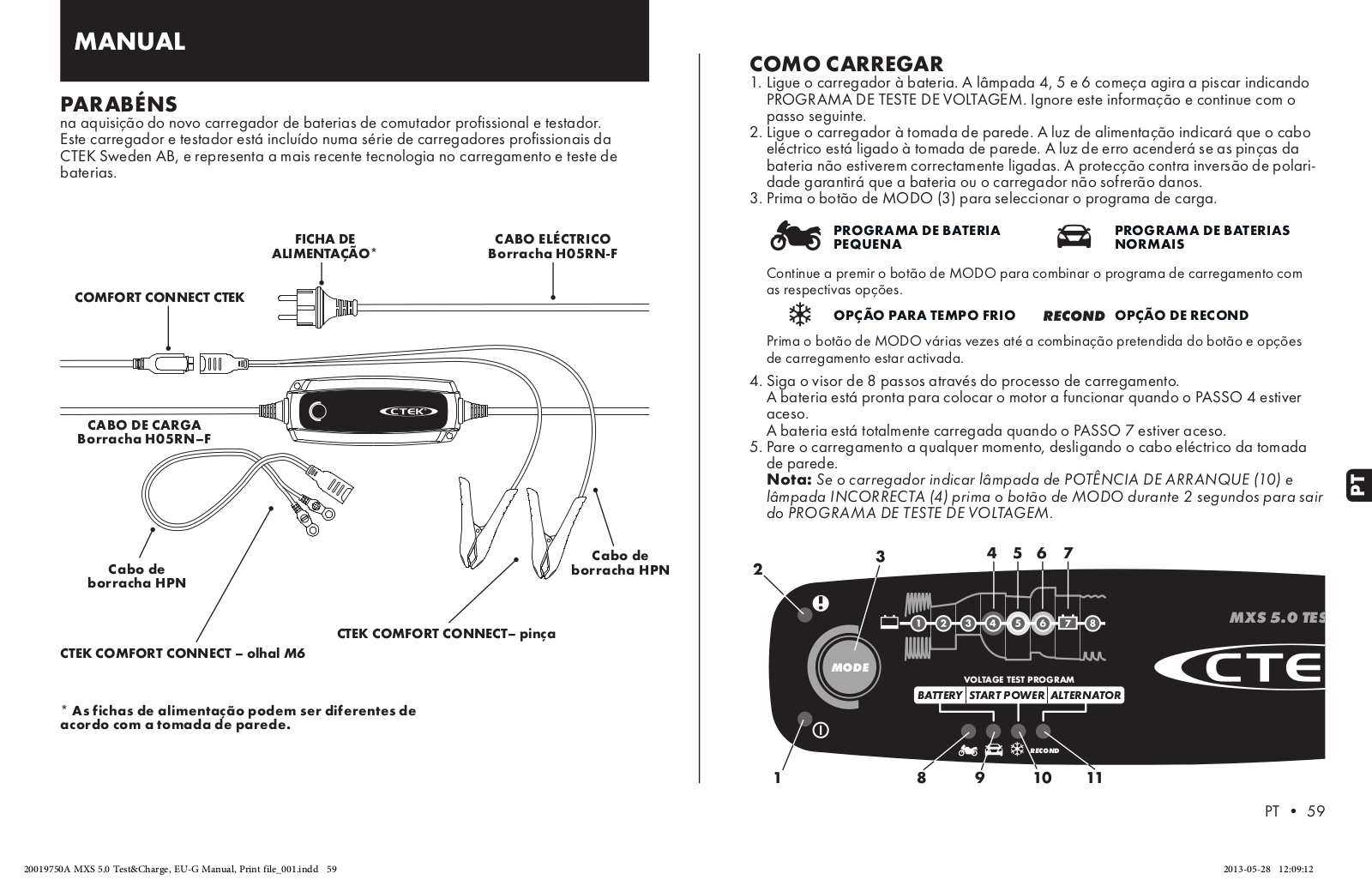 CTEK 1066 User manual