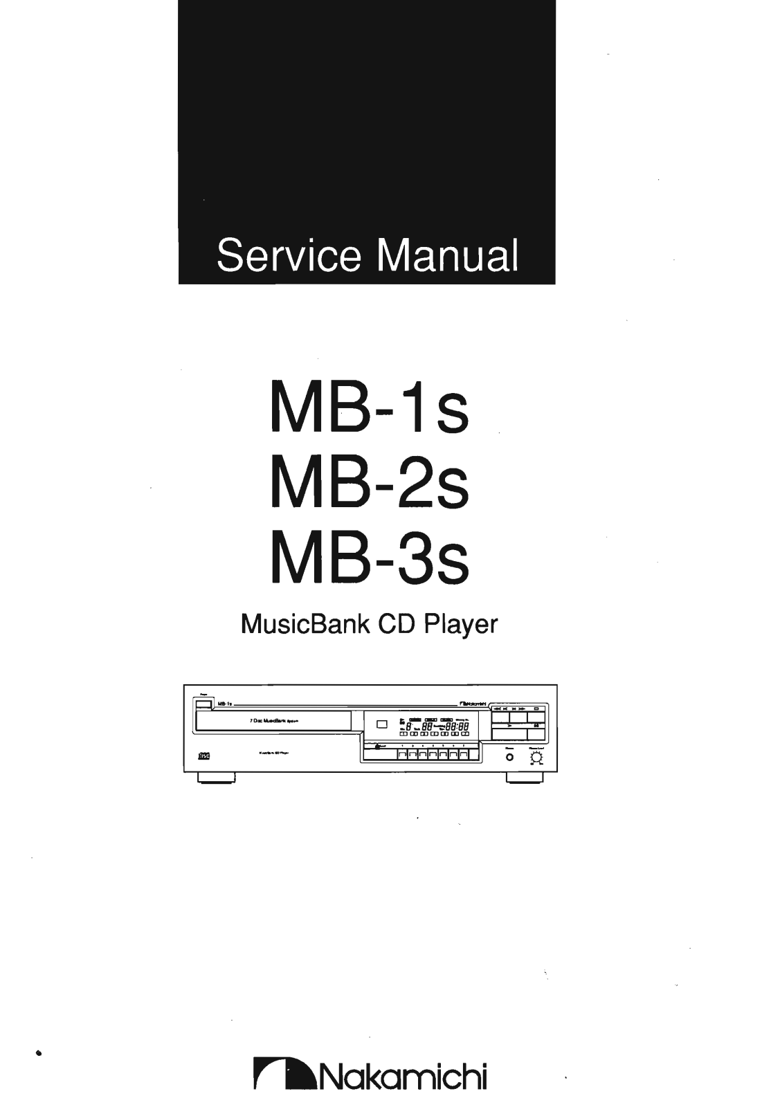 Nakamichi mb1s, mb2s, mb3s schematic