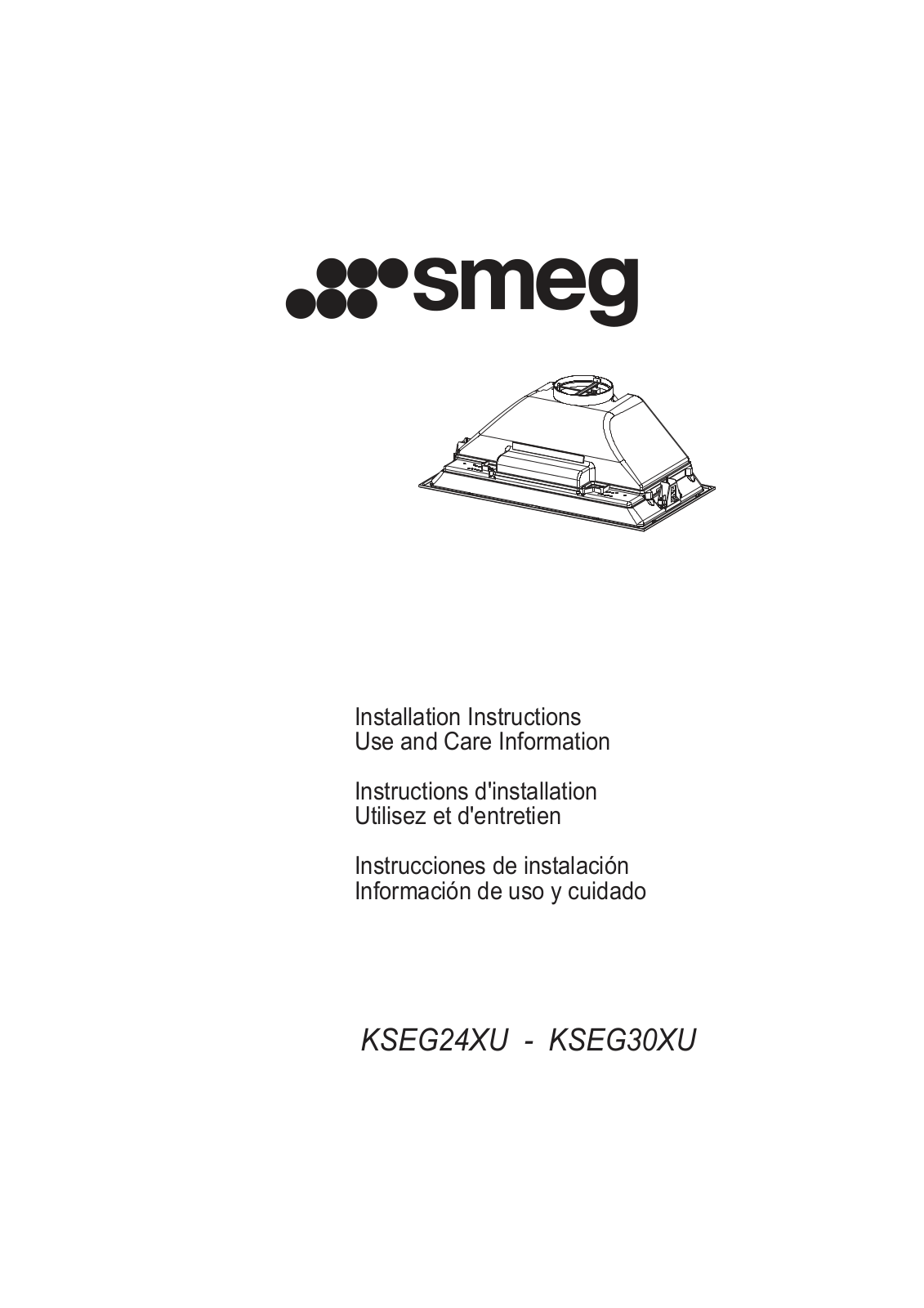 Smeg KSEG24XU User manual