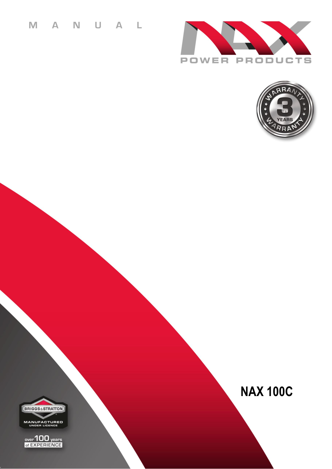 NAX 100C Briggs&Stratton User guide - ManualMachine.com
