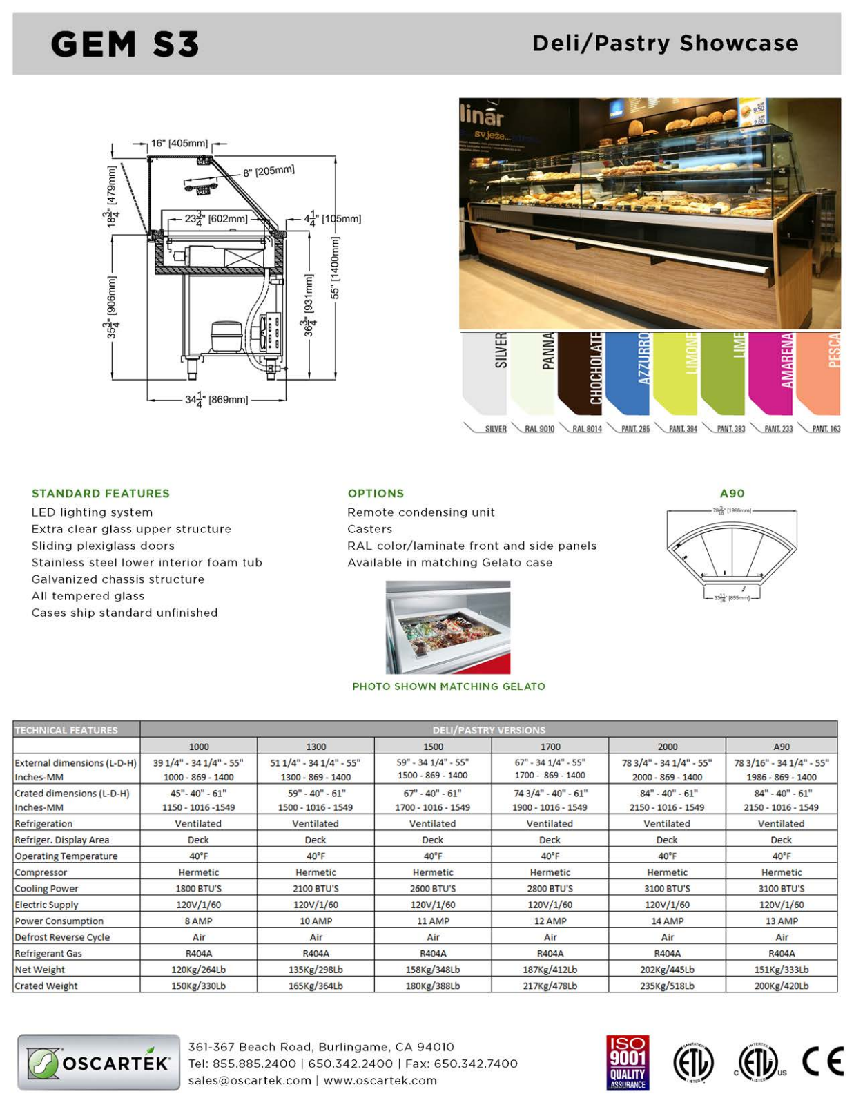 Oscartek GEM S3 DP1300 User Manual