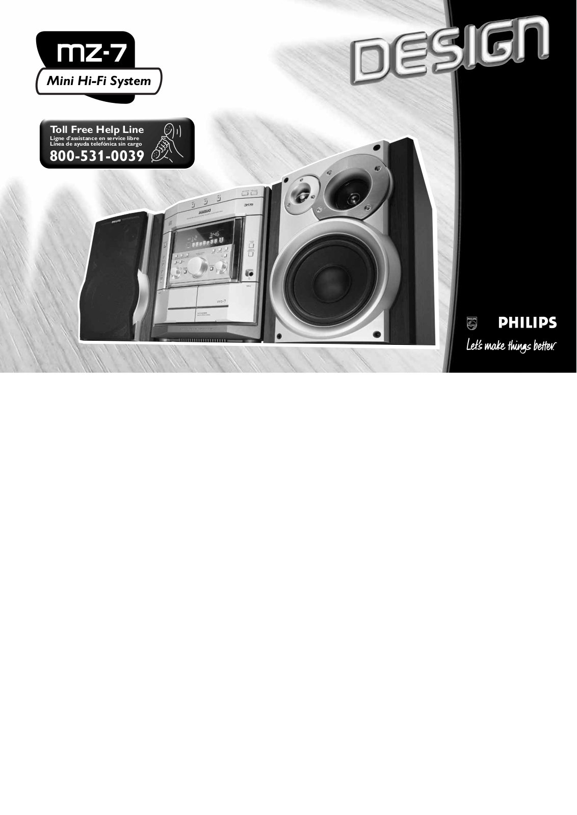 Philips MZ-7/37 User Manual