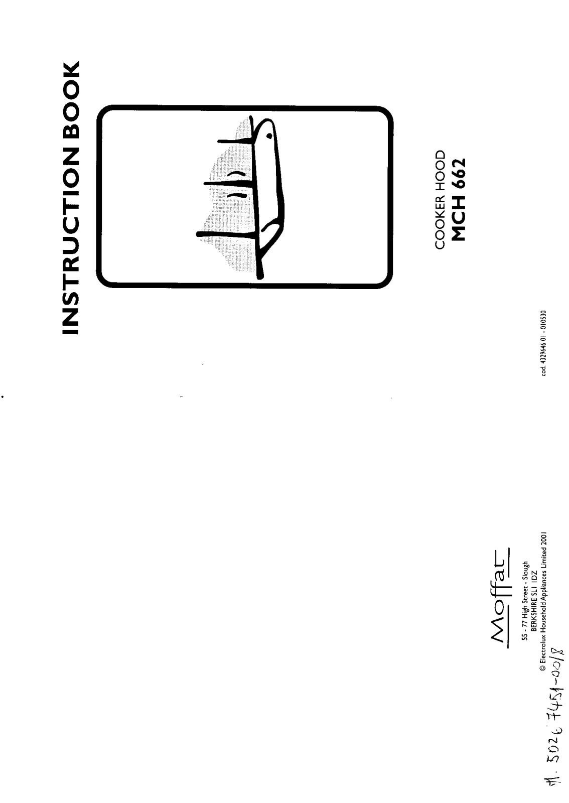 Moffat MCH662 INSTRUCTION BOOK