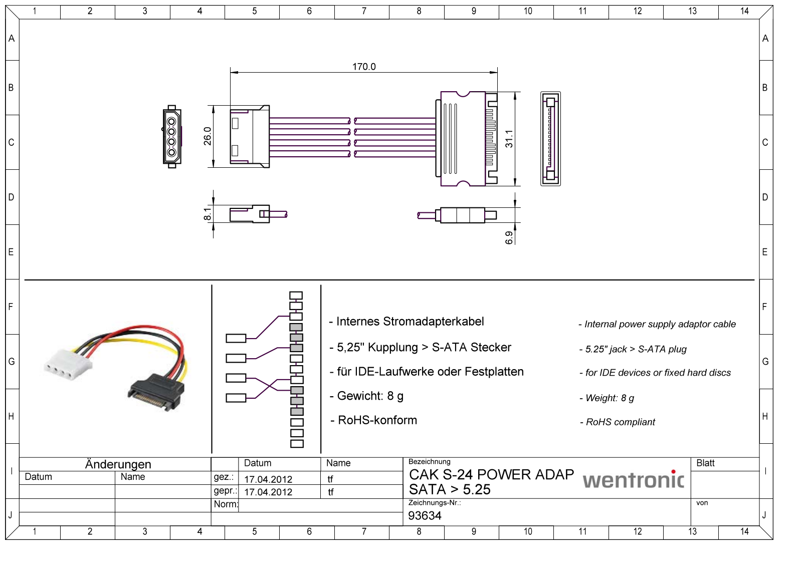 GOOBAY 93634 Datasheet - ManualMachine.com