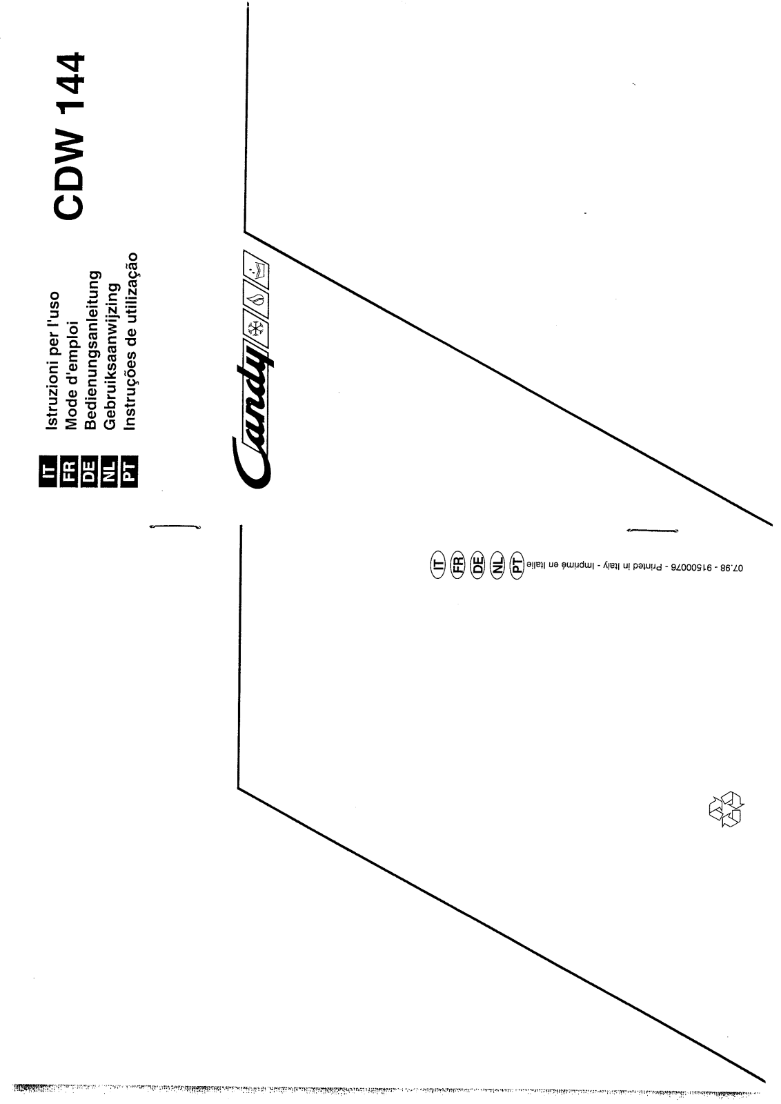 Candy LS CDW 144 User Manual