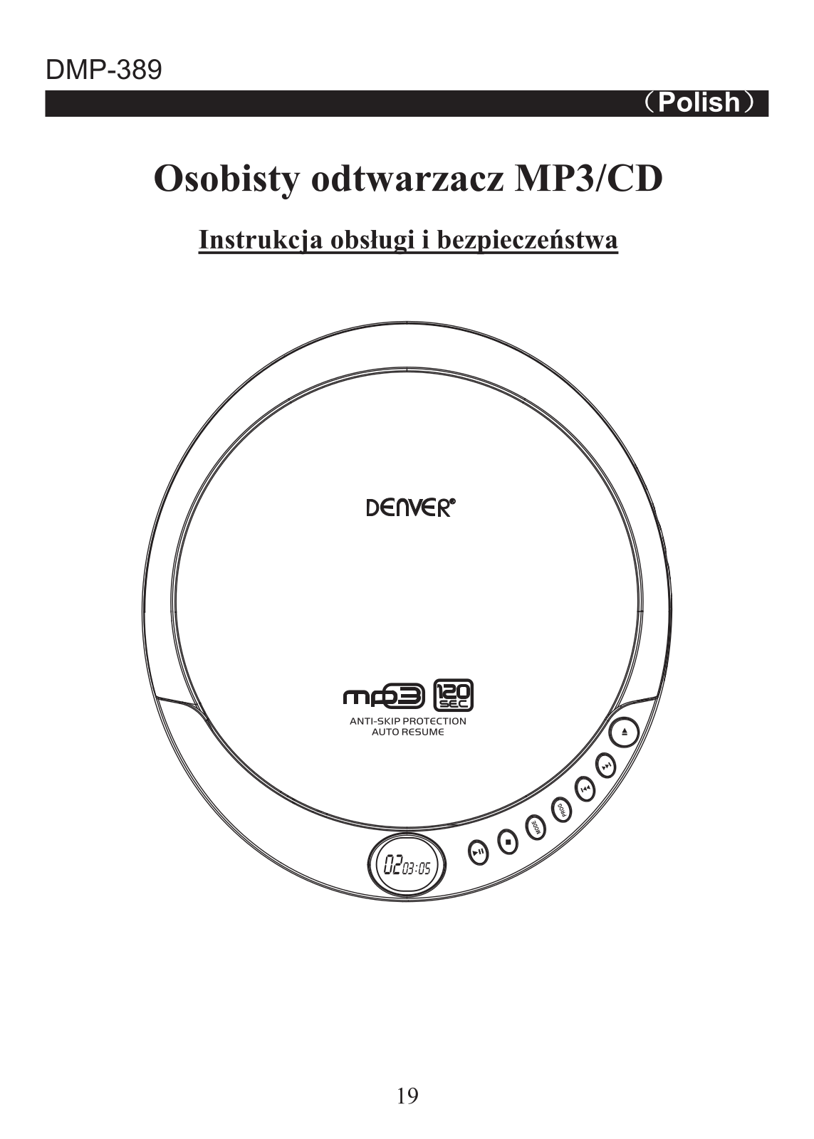 Denver DMP-389 User Guide