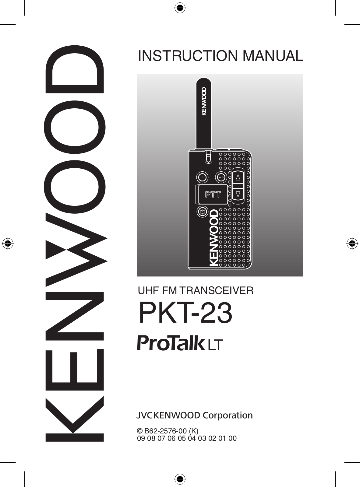 Kenwood PKT-23 User Manual