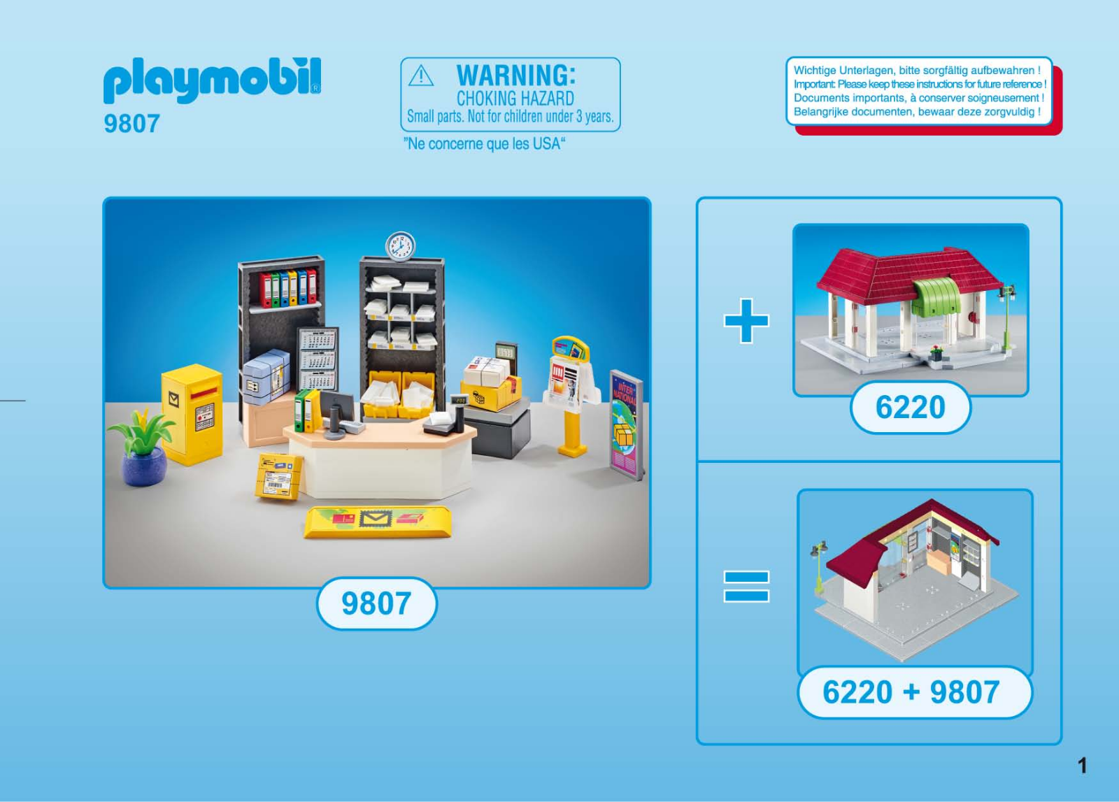 playmobil 9807 Instructions